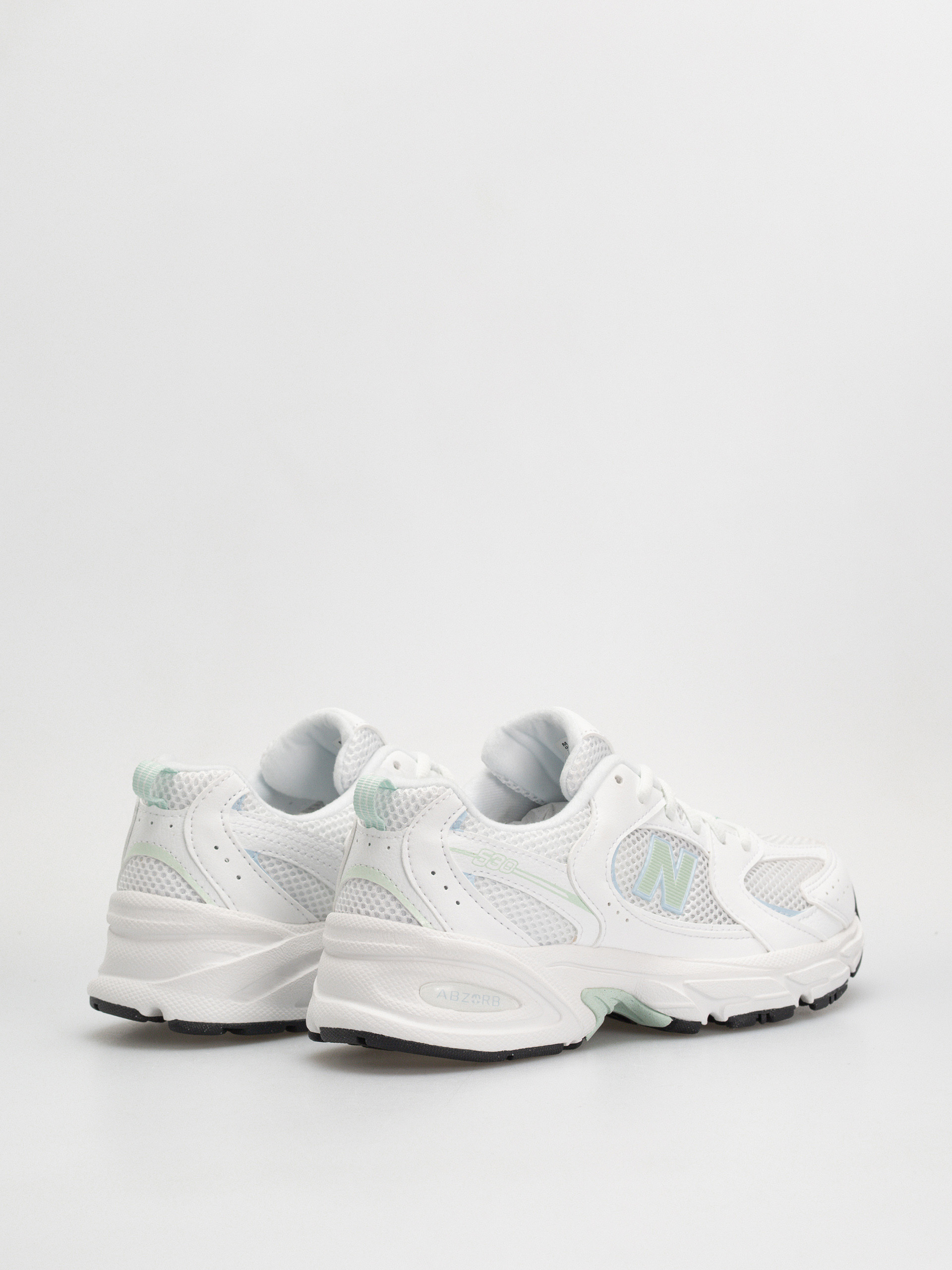 New Balance 530 JR Schuhe (103 white/cosmic jade)