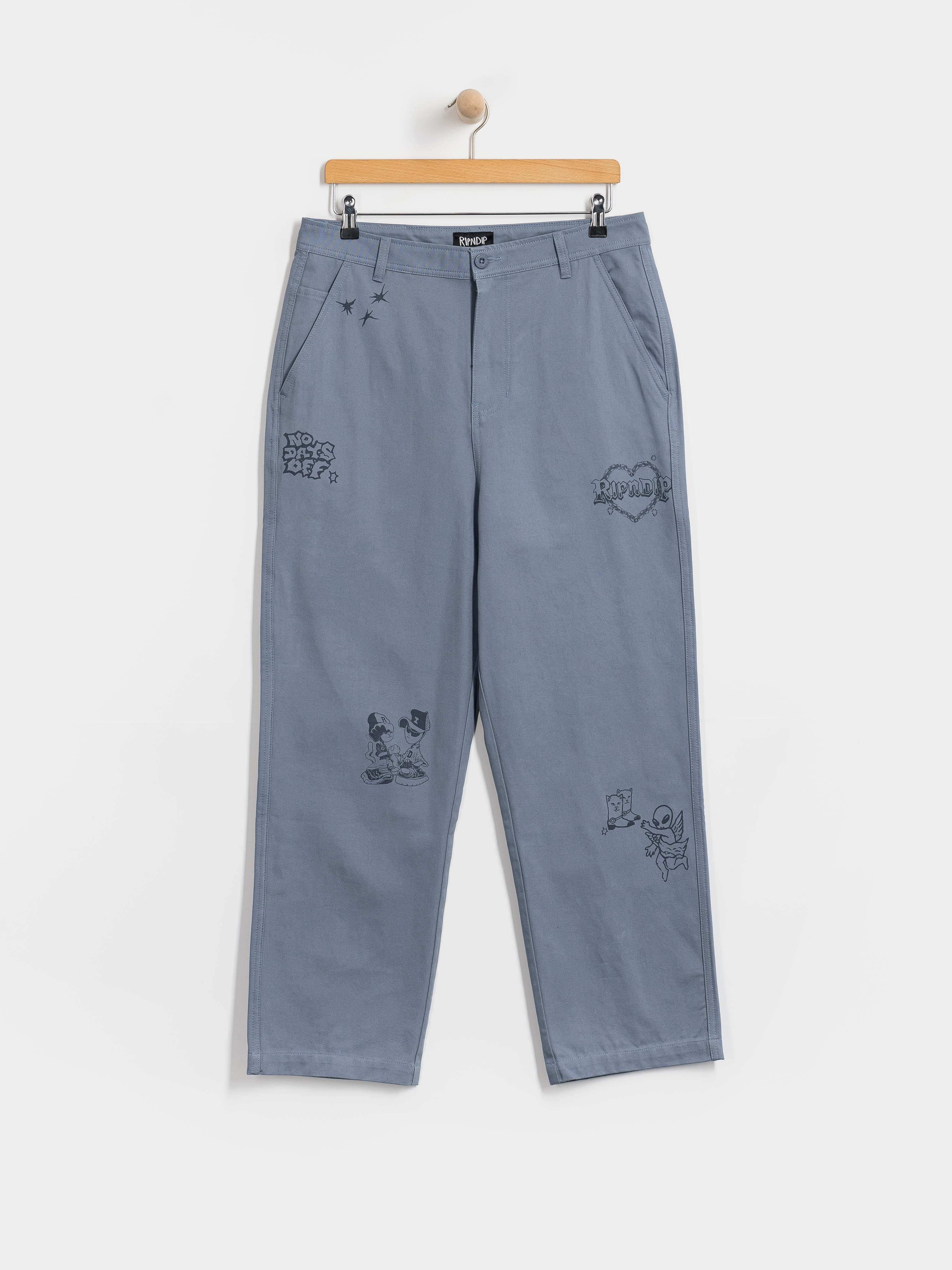 RipNDip Pants Haku Denim - blue (dark wash)