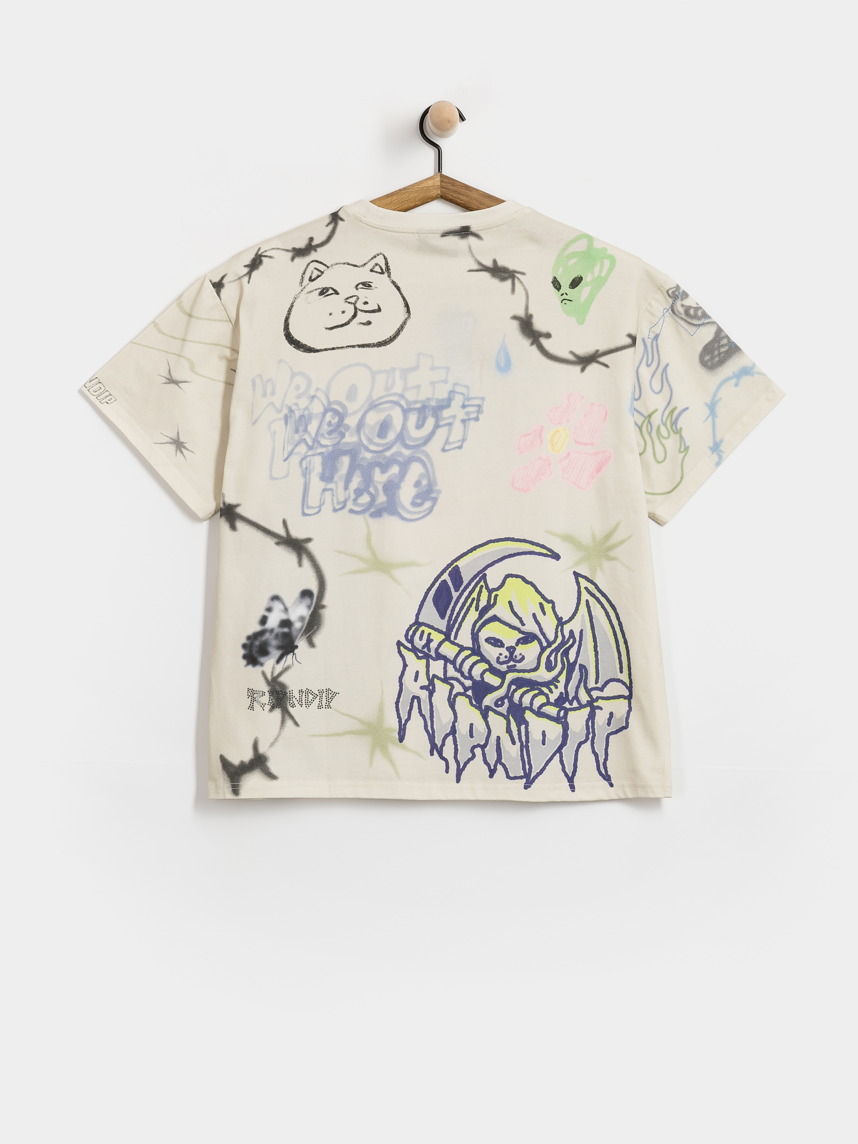 RipNDip T-Shirt Goosebumps (bone)