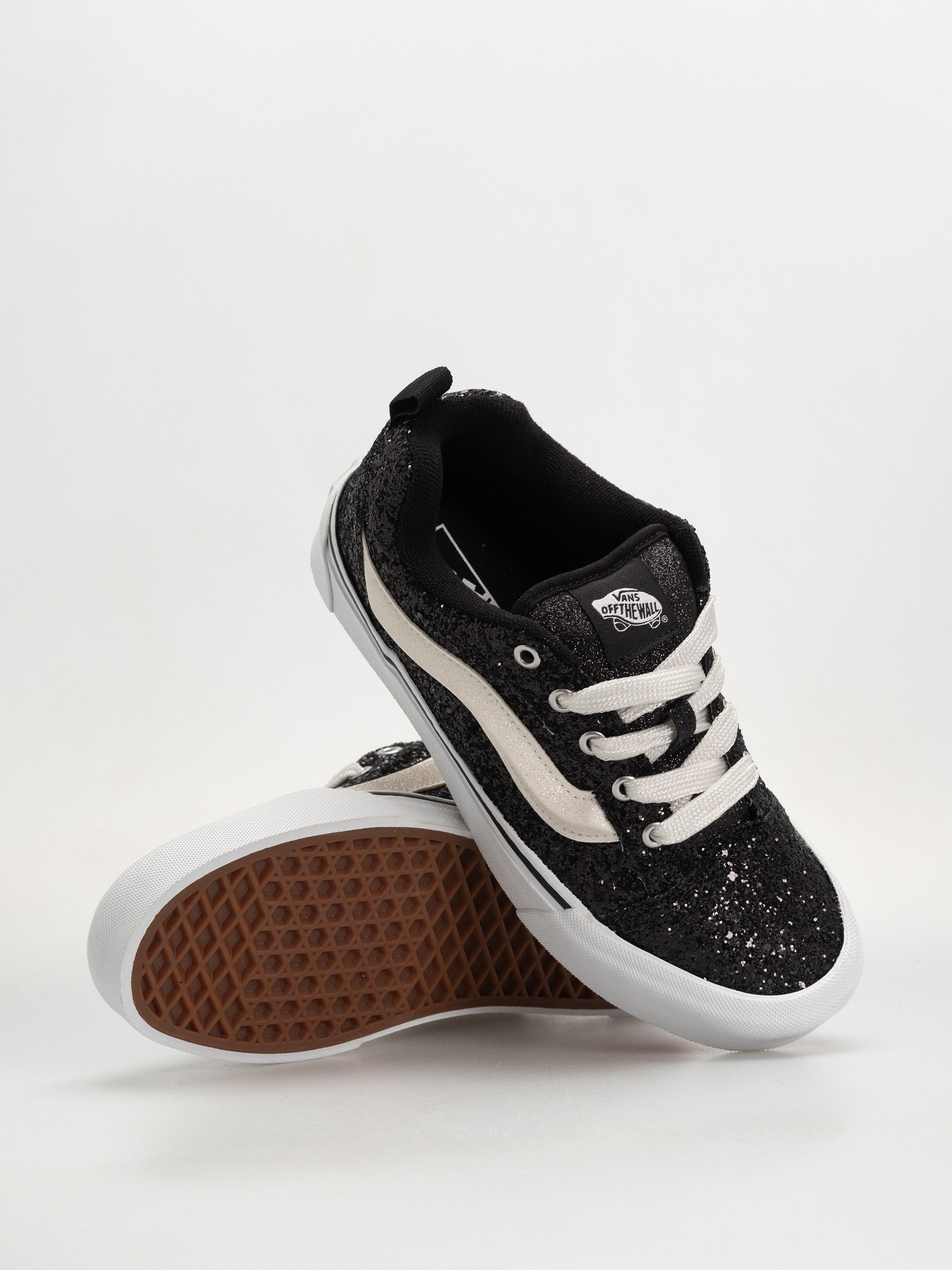 Vans Shoes Knu Skool (gltr black/white)
