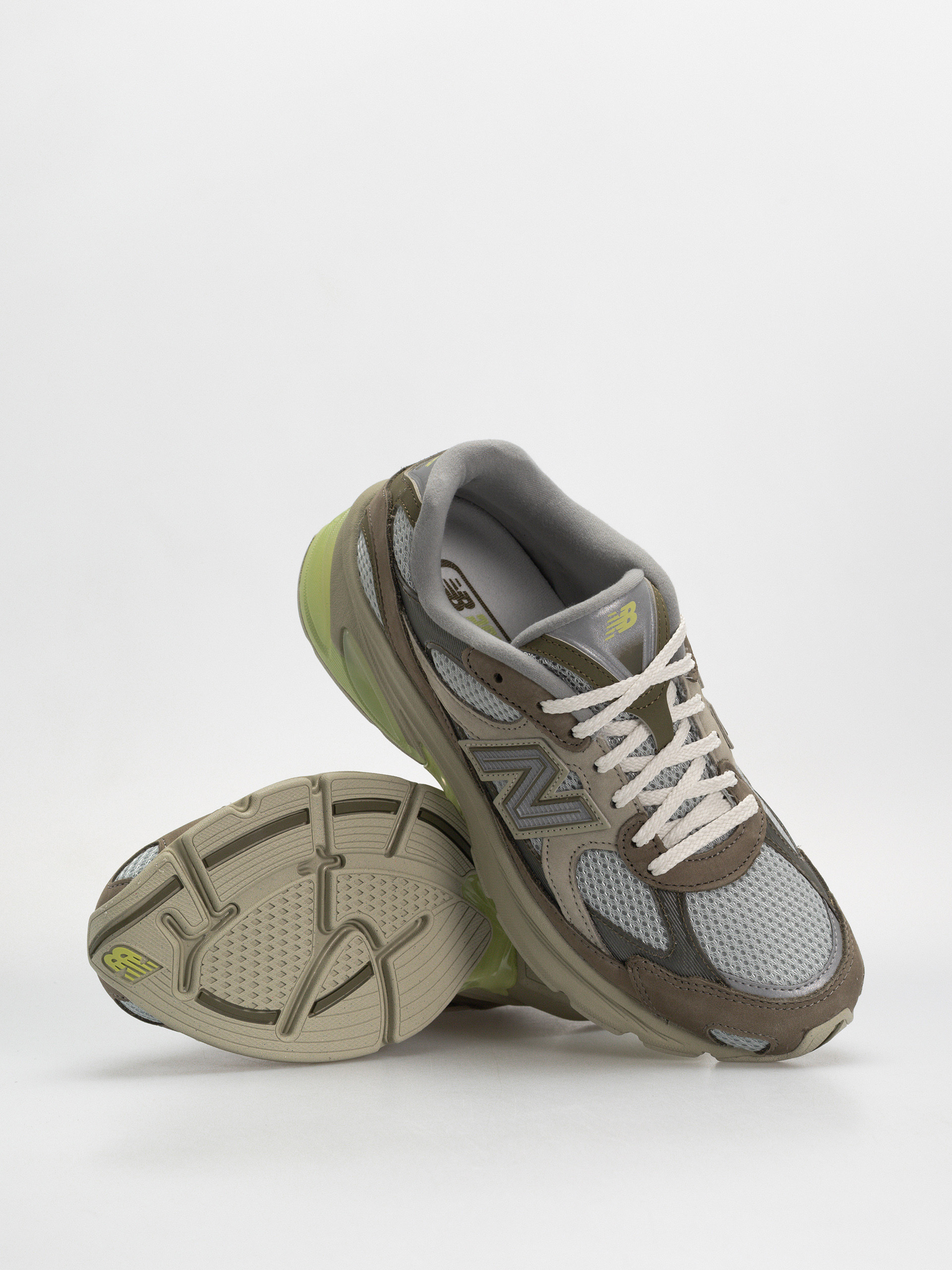 New Balance Shoes 2010 (covert green/dry lime/lone star grey)