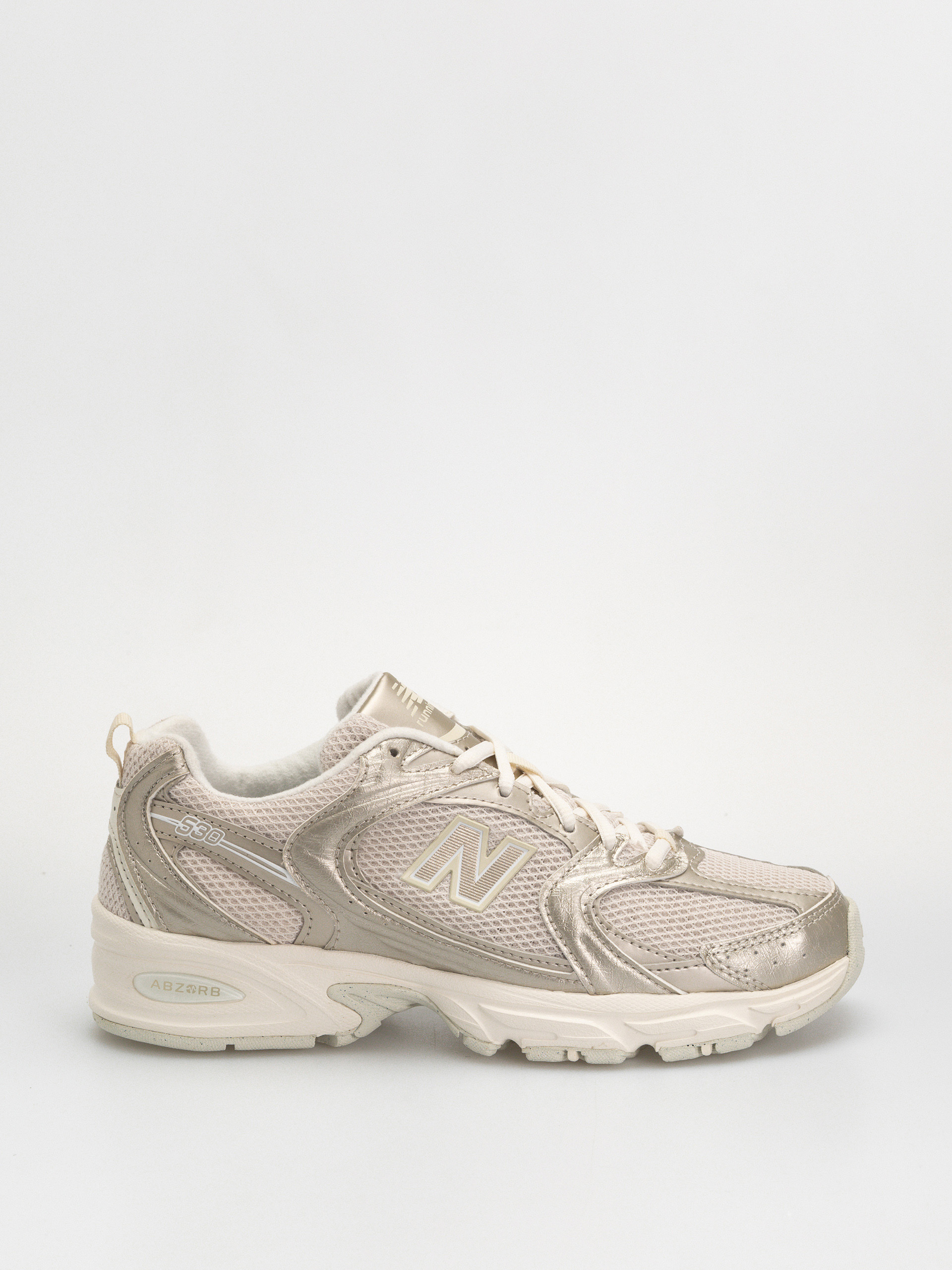 New Balance Shoes 530 (gold metallic/linen)