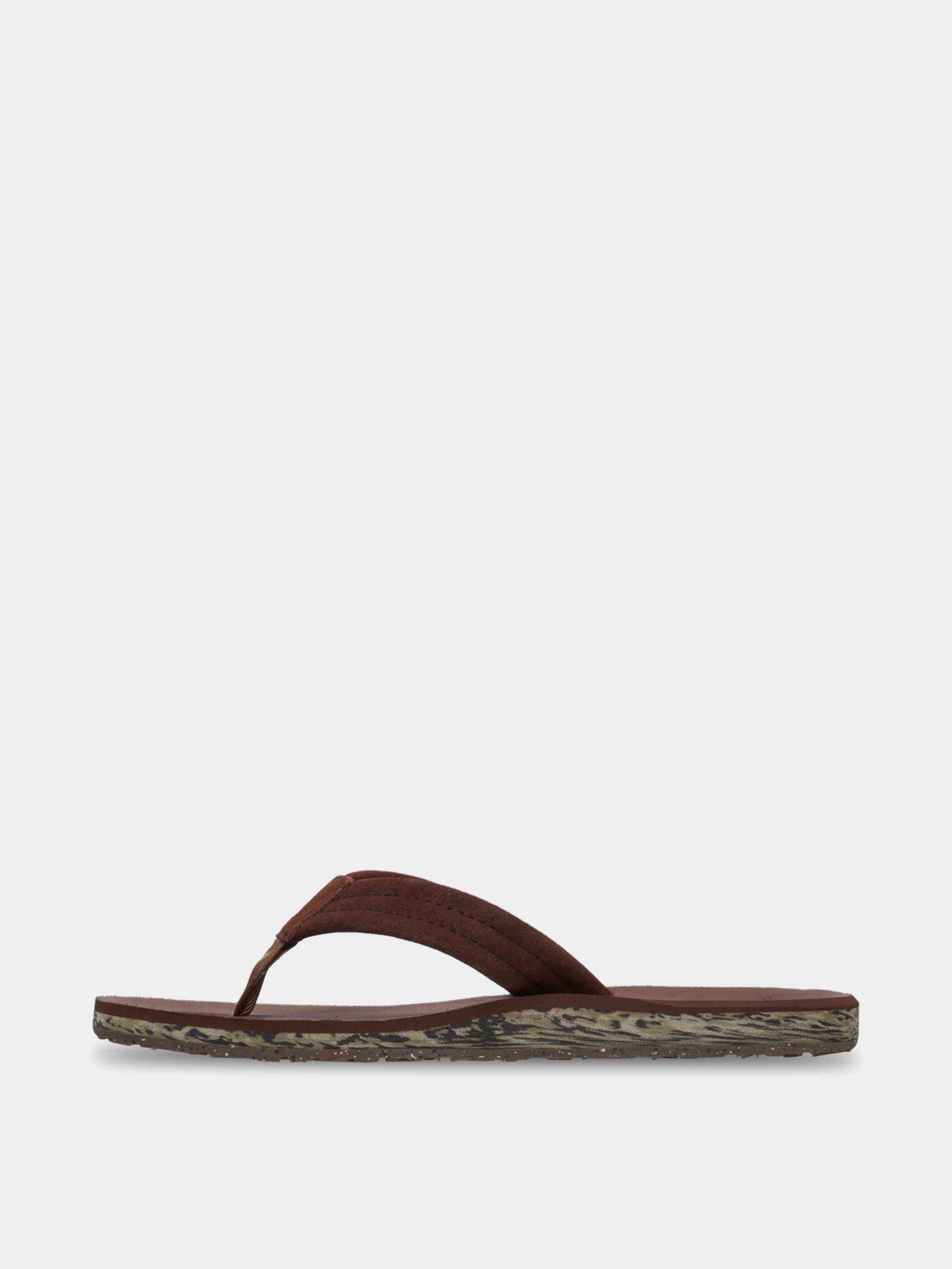 Quiksilver Flip Flops Carver Suede Recycled (brown)