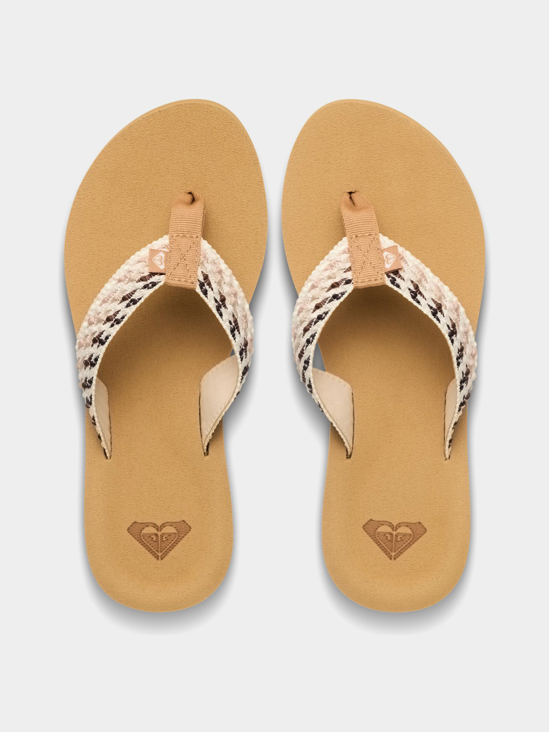 Roxy Flip-flops Porto Rope Wmn (light brown/brown)