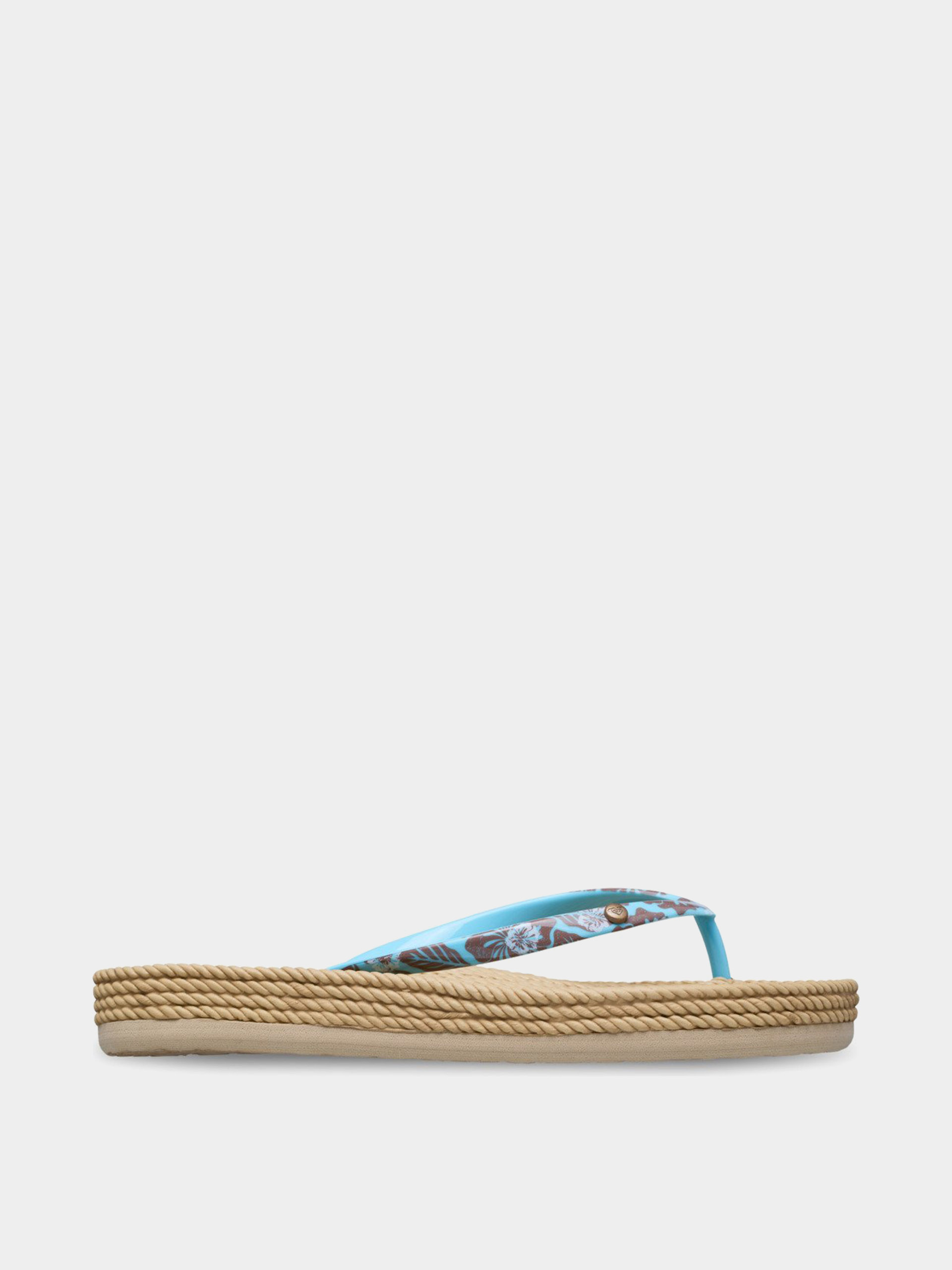 Roxy Flip Flops South Beach III Wmn (light blue/brown)