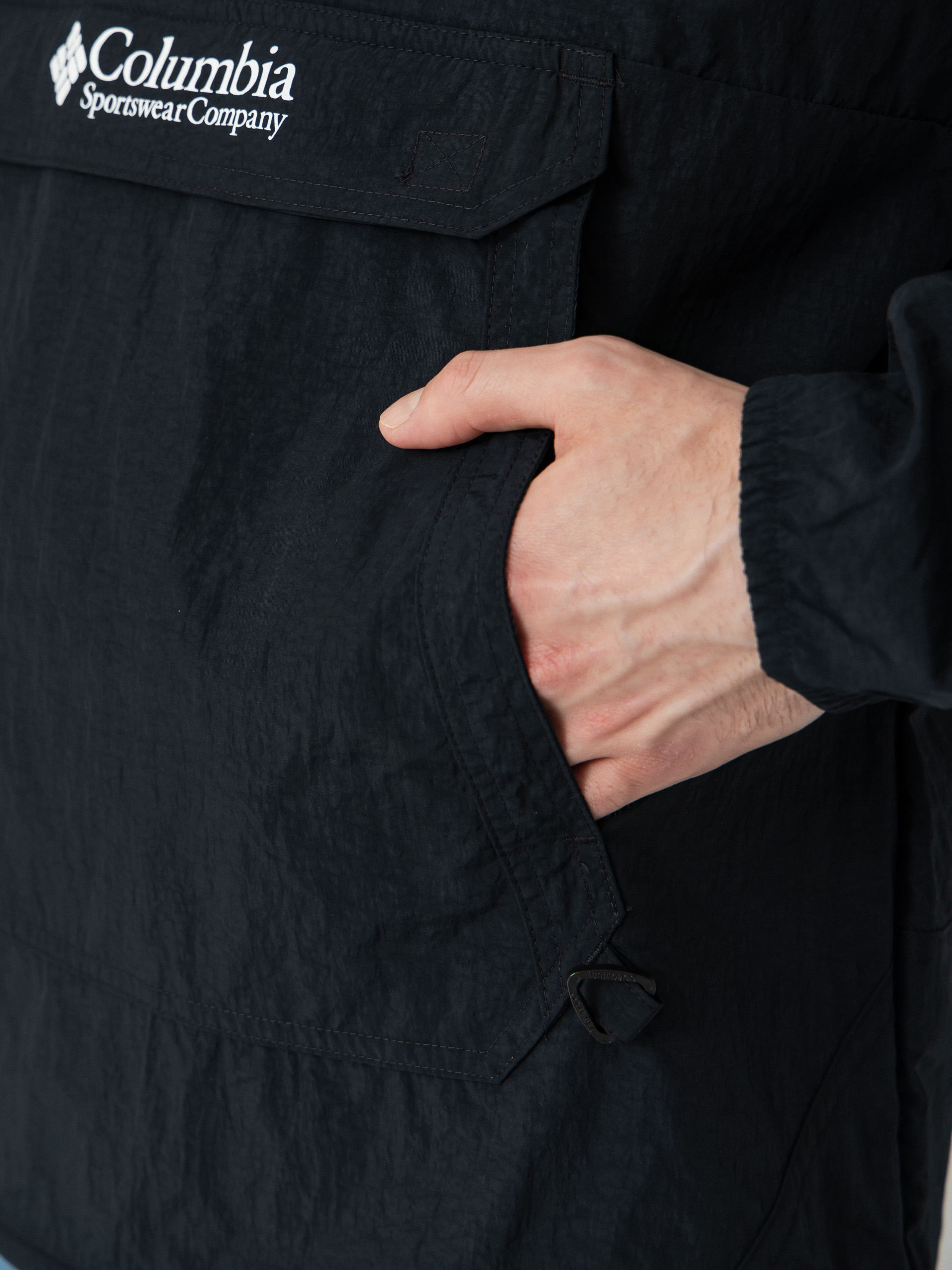 Columbia Challenger Windbreaker Anorak Jacket (black)