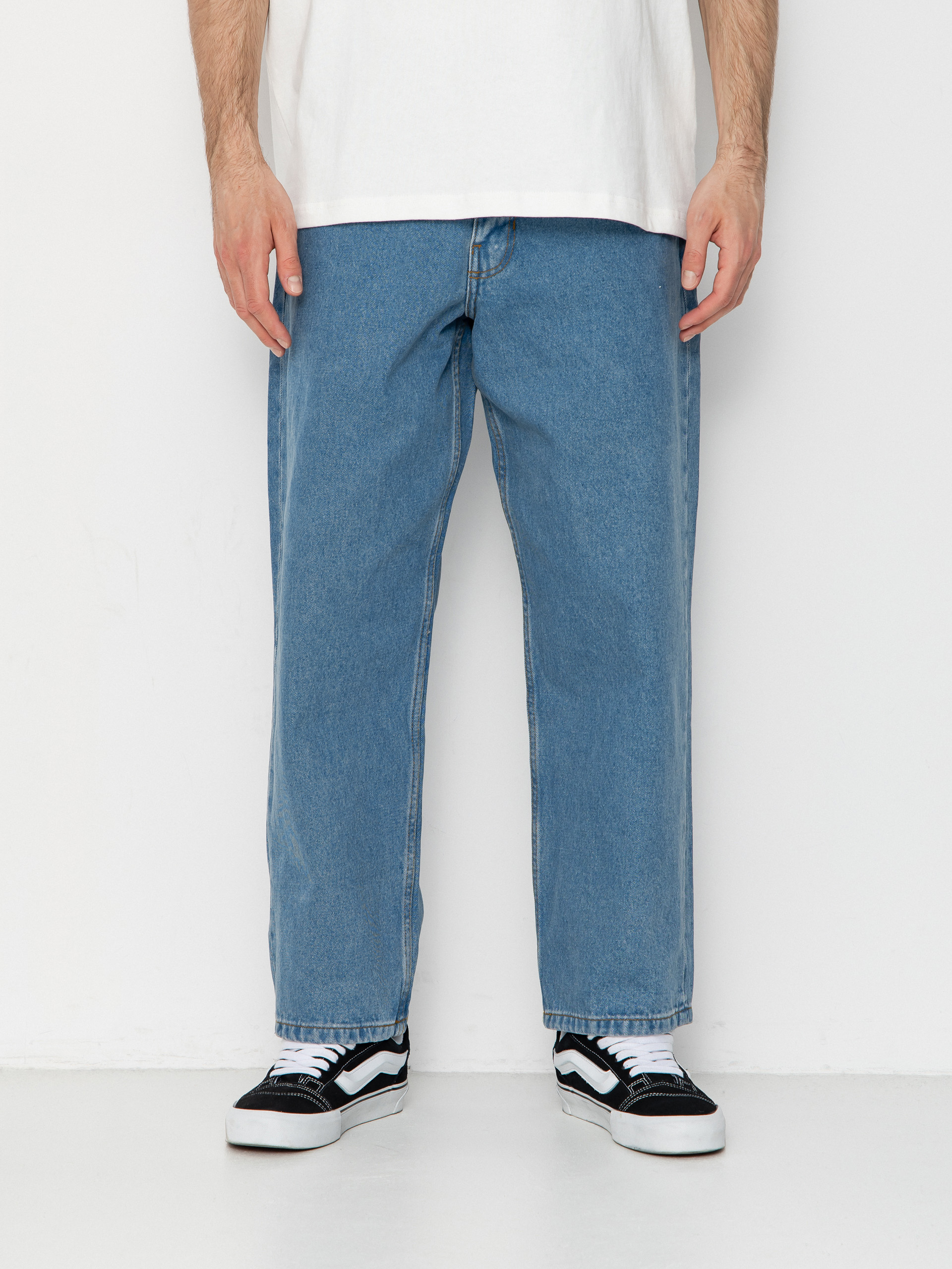 Vans Check 5 Loose Denim Pants (stonewash/blue)