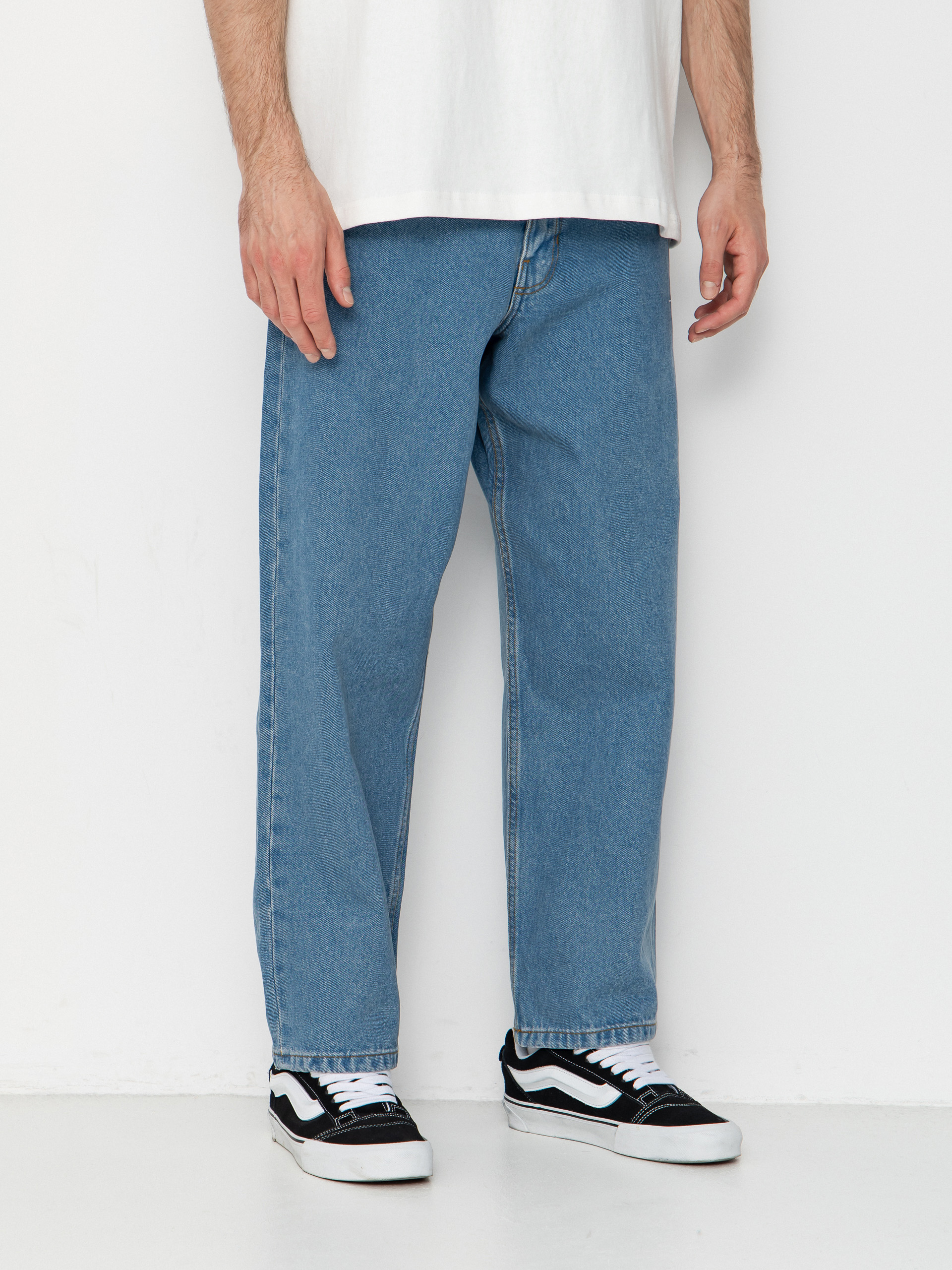 Vans Check 5 Loose Denim Pants (stonewash/blue)