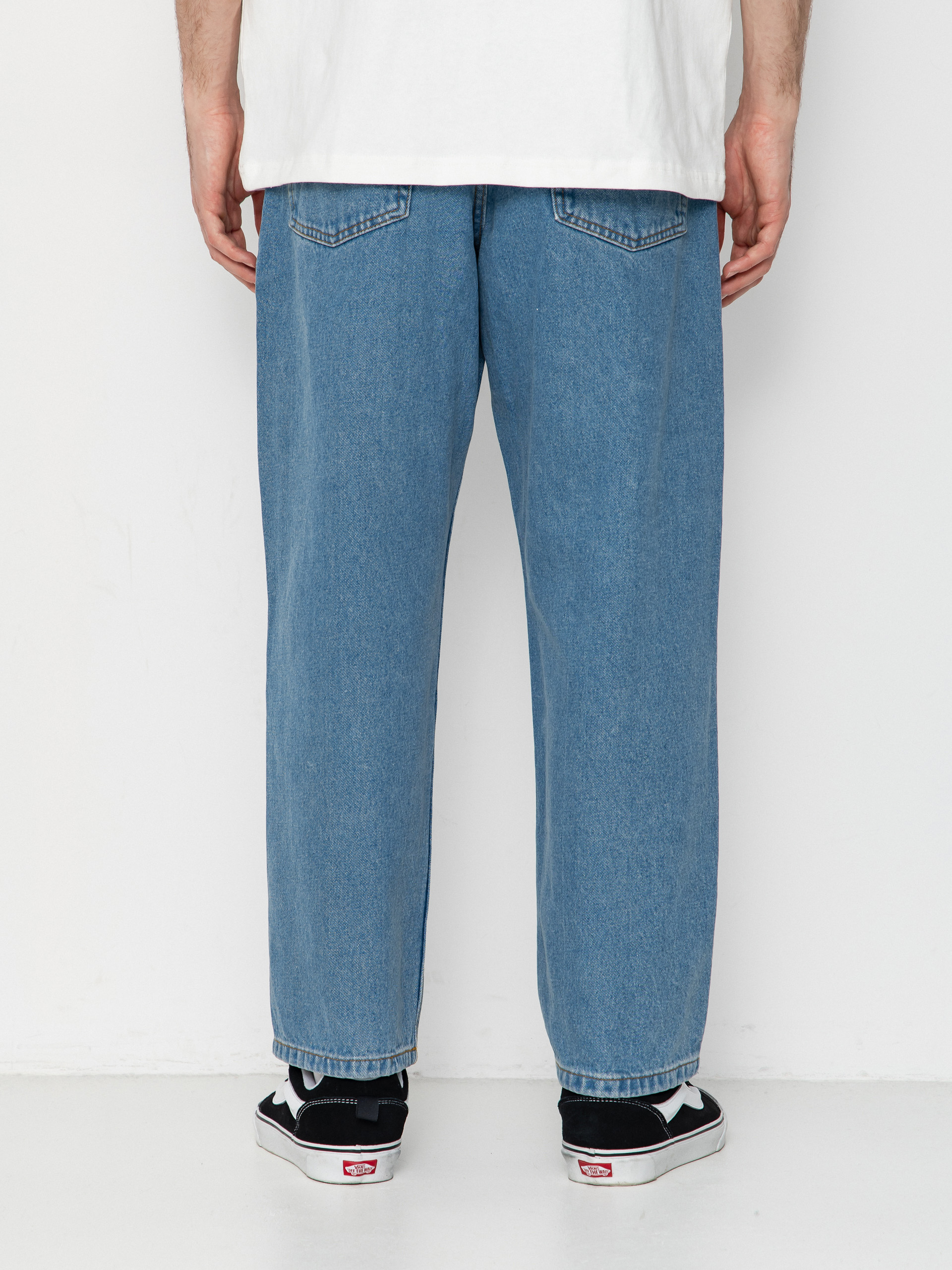 Vans Check 5 Loose Denim Pants (stonewash/blue)