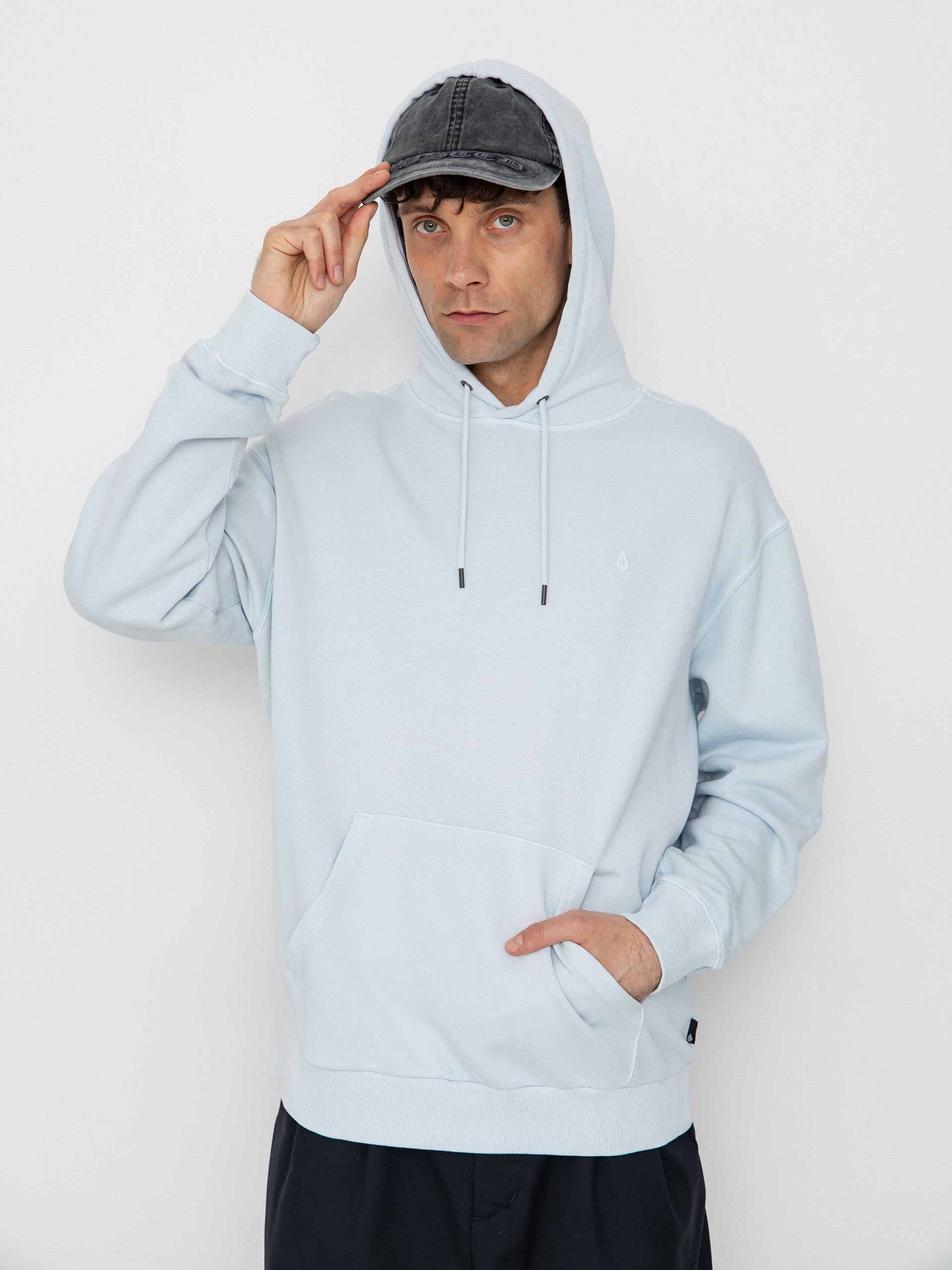 Volcom Single Stone Tw HD Hoodie (light blue acid)