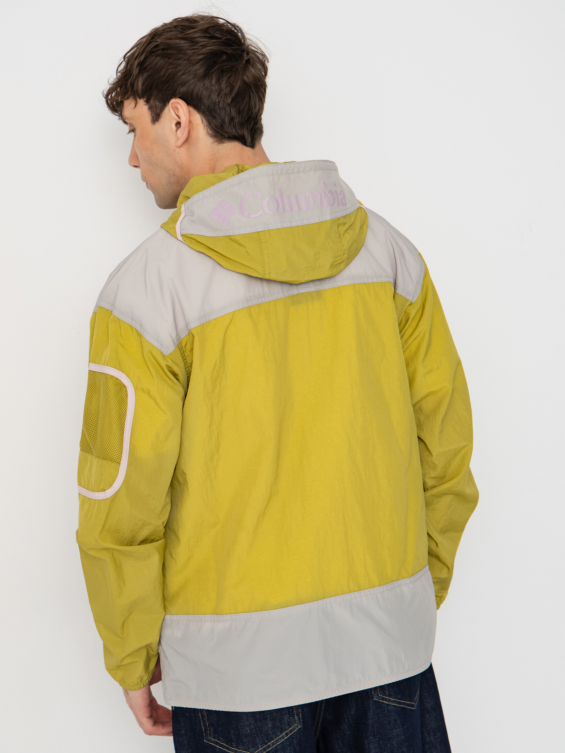 Columbia Challenger Windbreaker Anorak Jacket (peppercorn/flint grey)