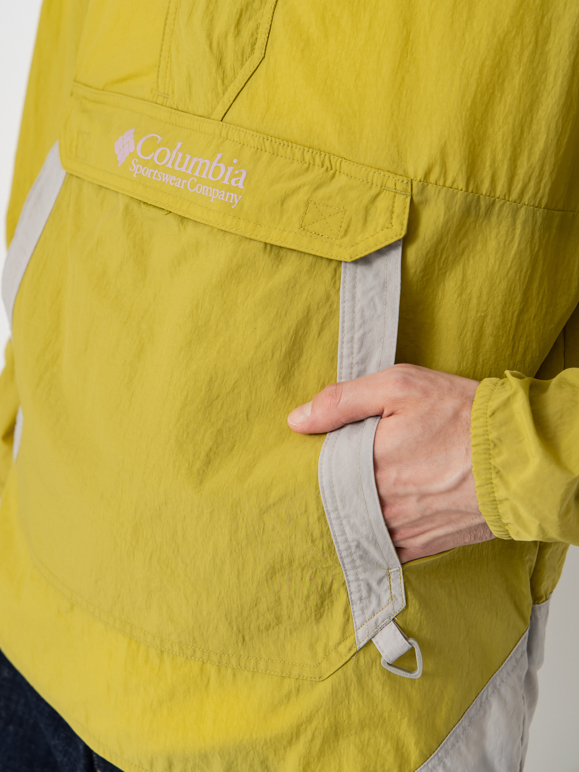 Columbia Challenger Windbreaker Anorak Jacke (peppercorn/flint grey)