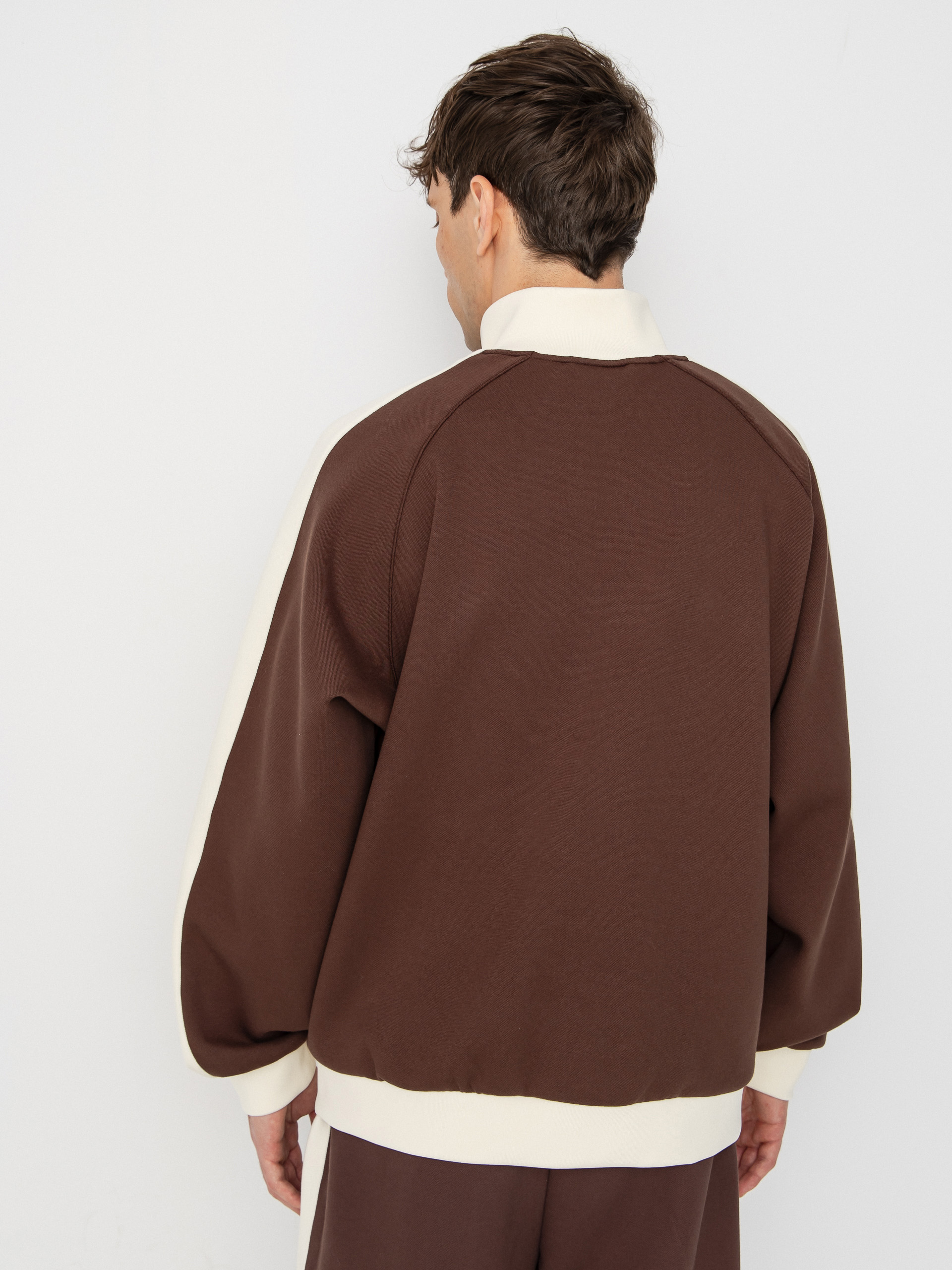 Karl Kani Signature Sidestripe Pique Sweatshirt (brown)