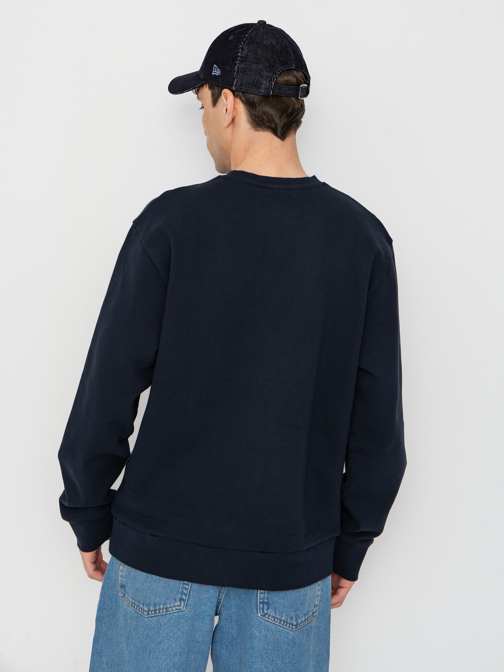Carhartt WIP Script Embroidery Sweatshirt (deep night/white)