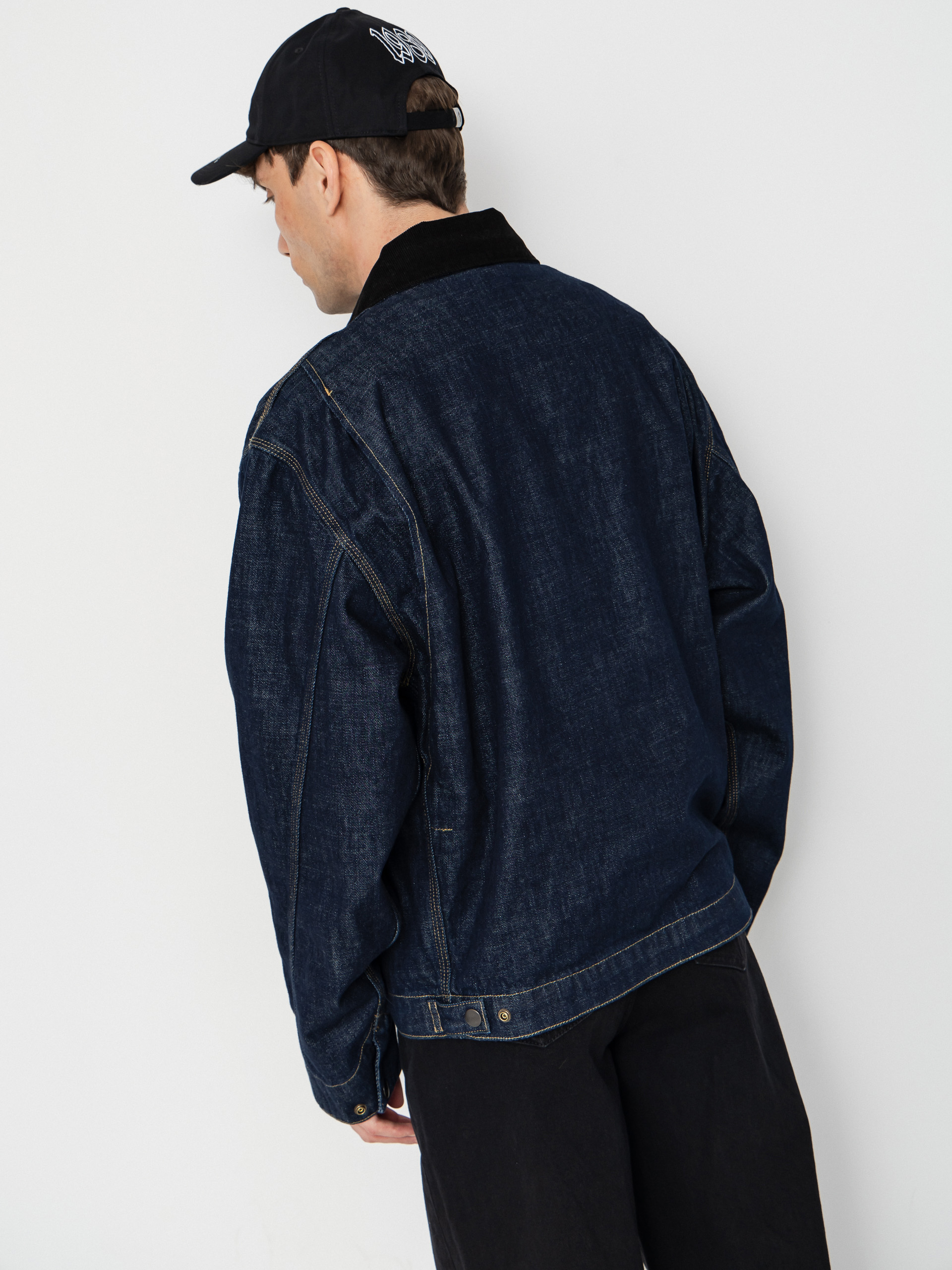 Carhartt WIP OG Detroit Jacket (blue/black)