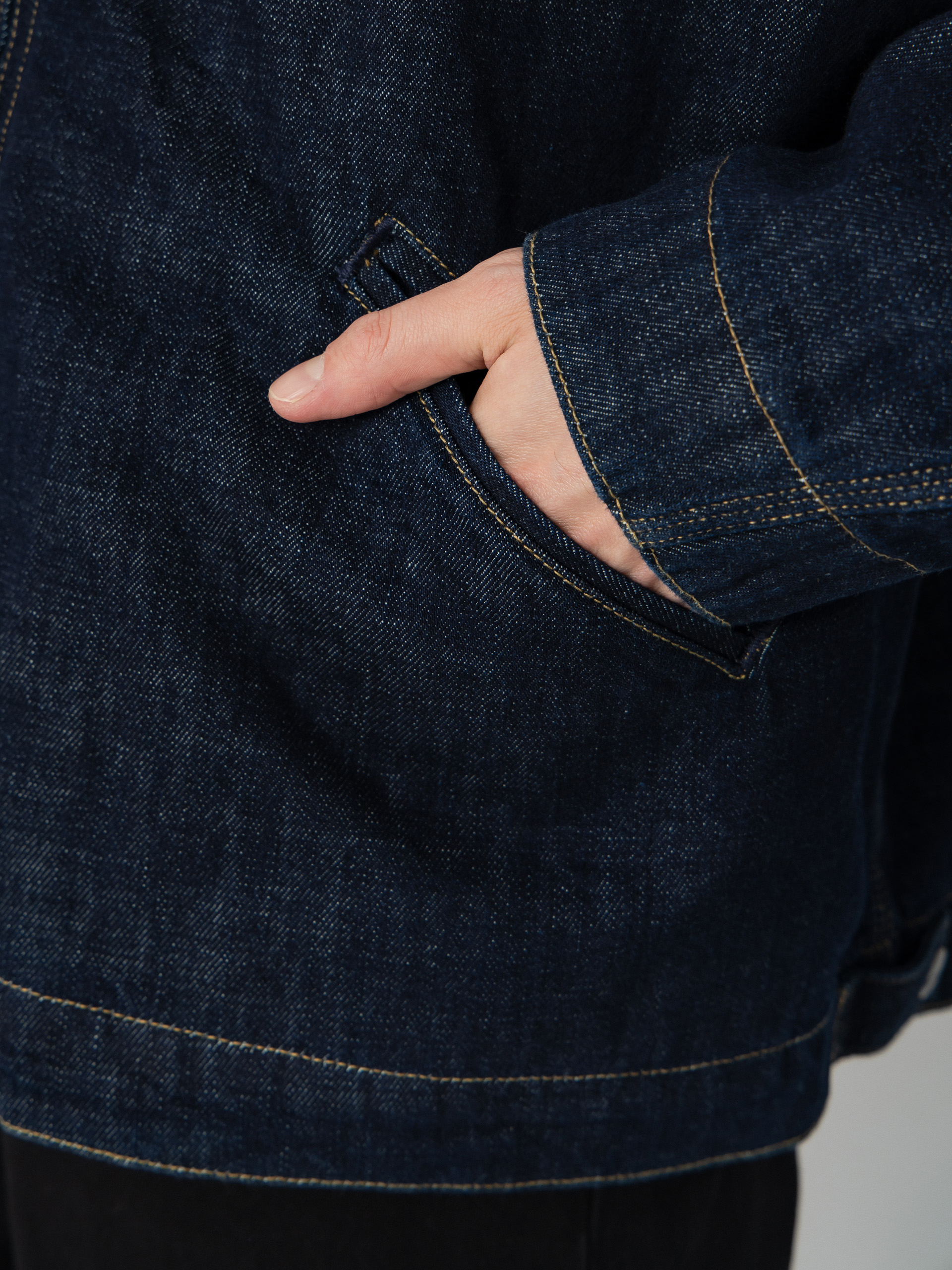 Carhartt WIP OG Detroit Jacket (blue/black)