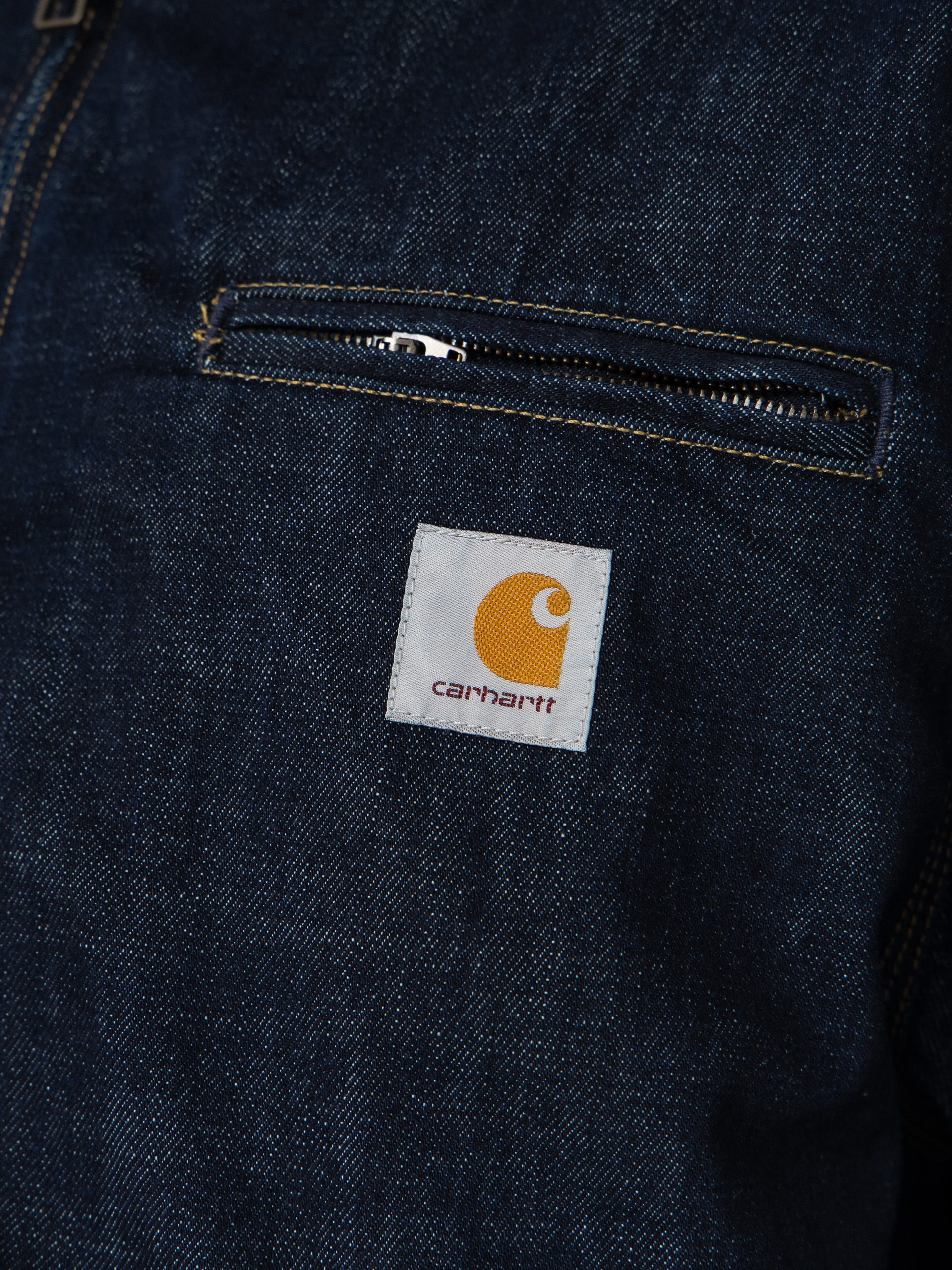 Carhartt WIP OG Detroit Jacke (blue/black)