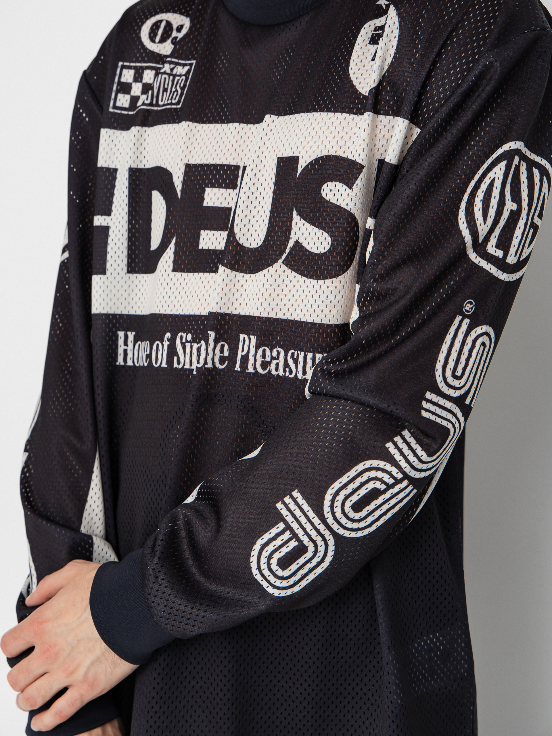 Deus Ex Machina Off Road Mx Jersey 2.0 T-Shirt - black (black)
