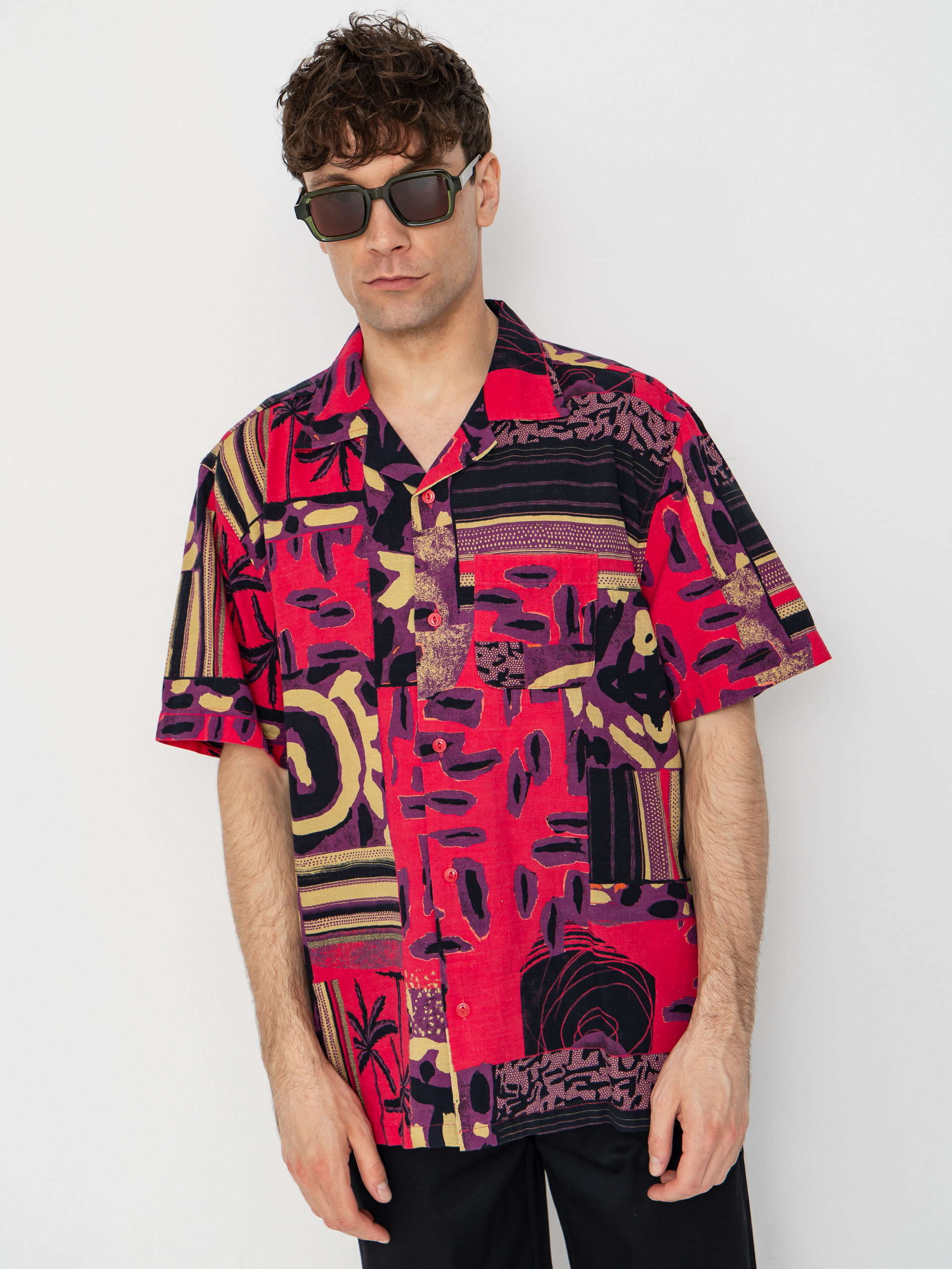 Deus Ex Machina Freamon Shirt (melon red)