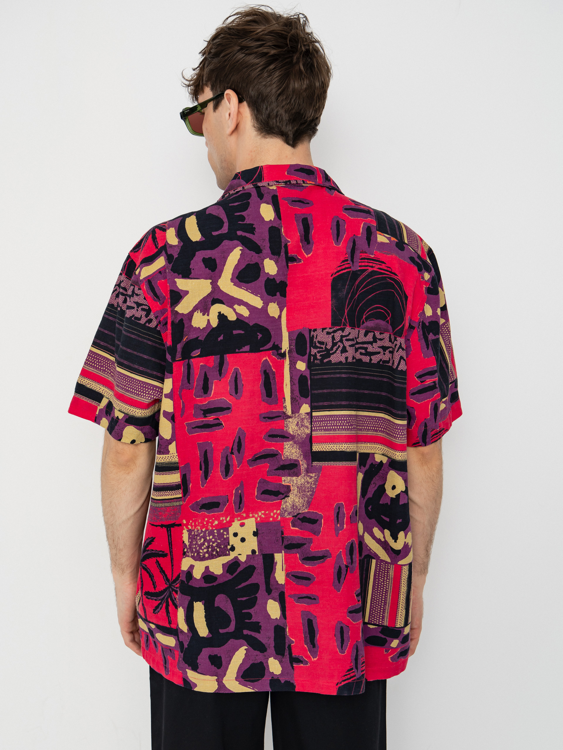 Deus Ex Machina Freamon Hemd (melon red)