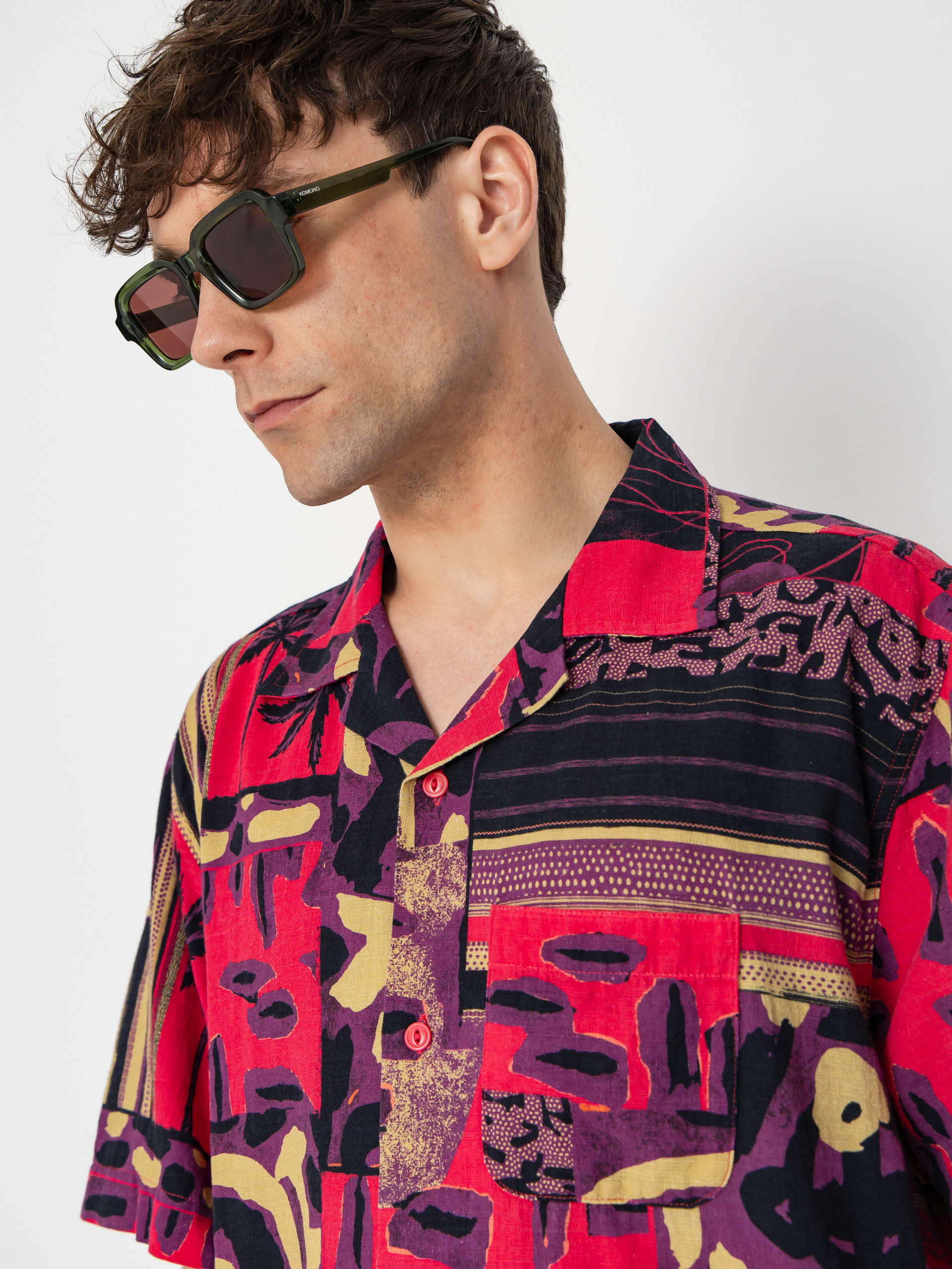 Deus Ex Machina Freamon Shirt (melon red)