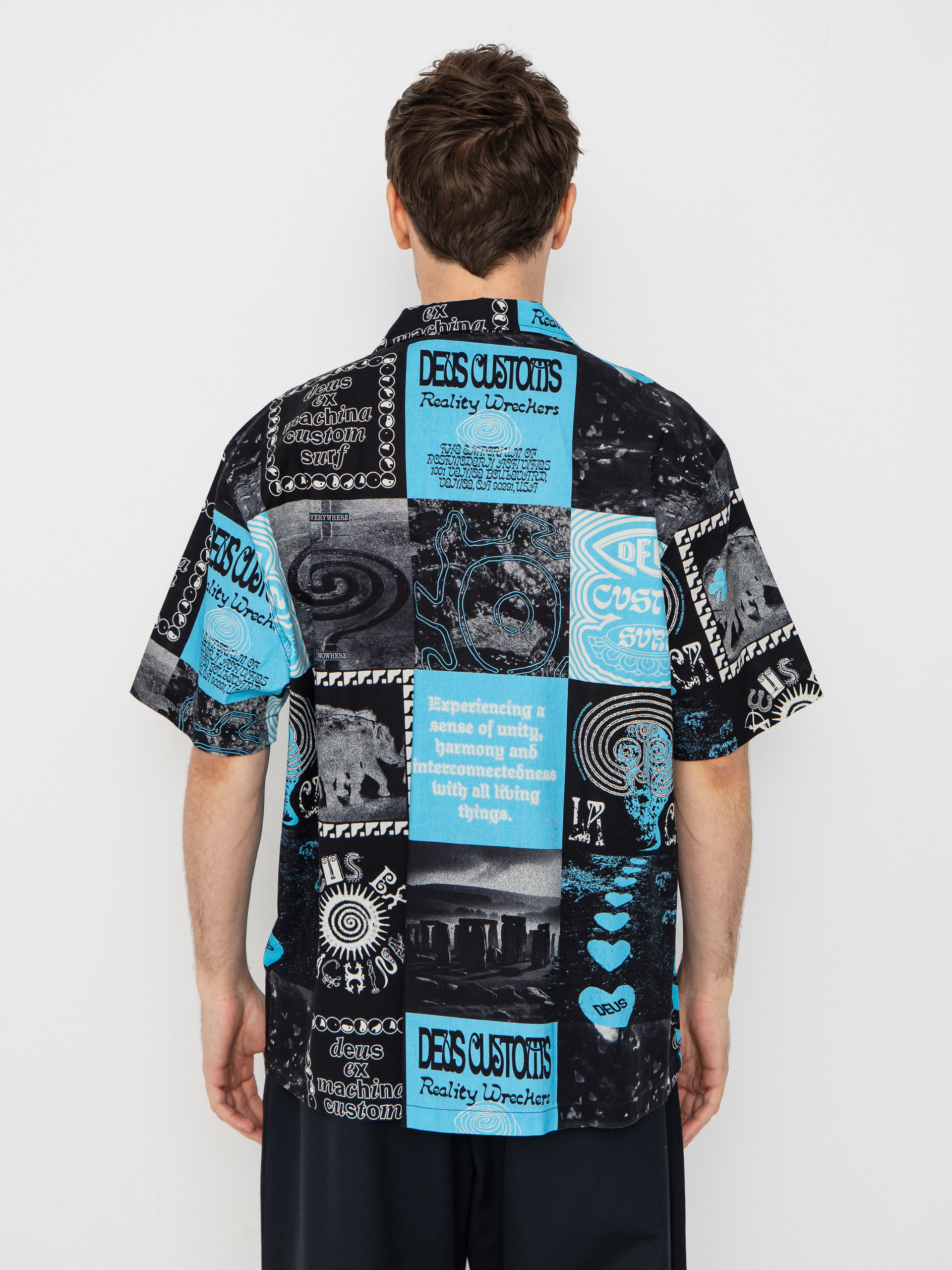 Deus Ex Machina Washed Away Shirt (caviar)