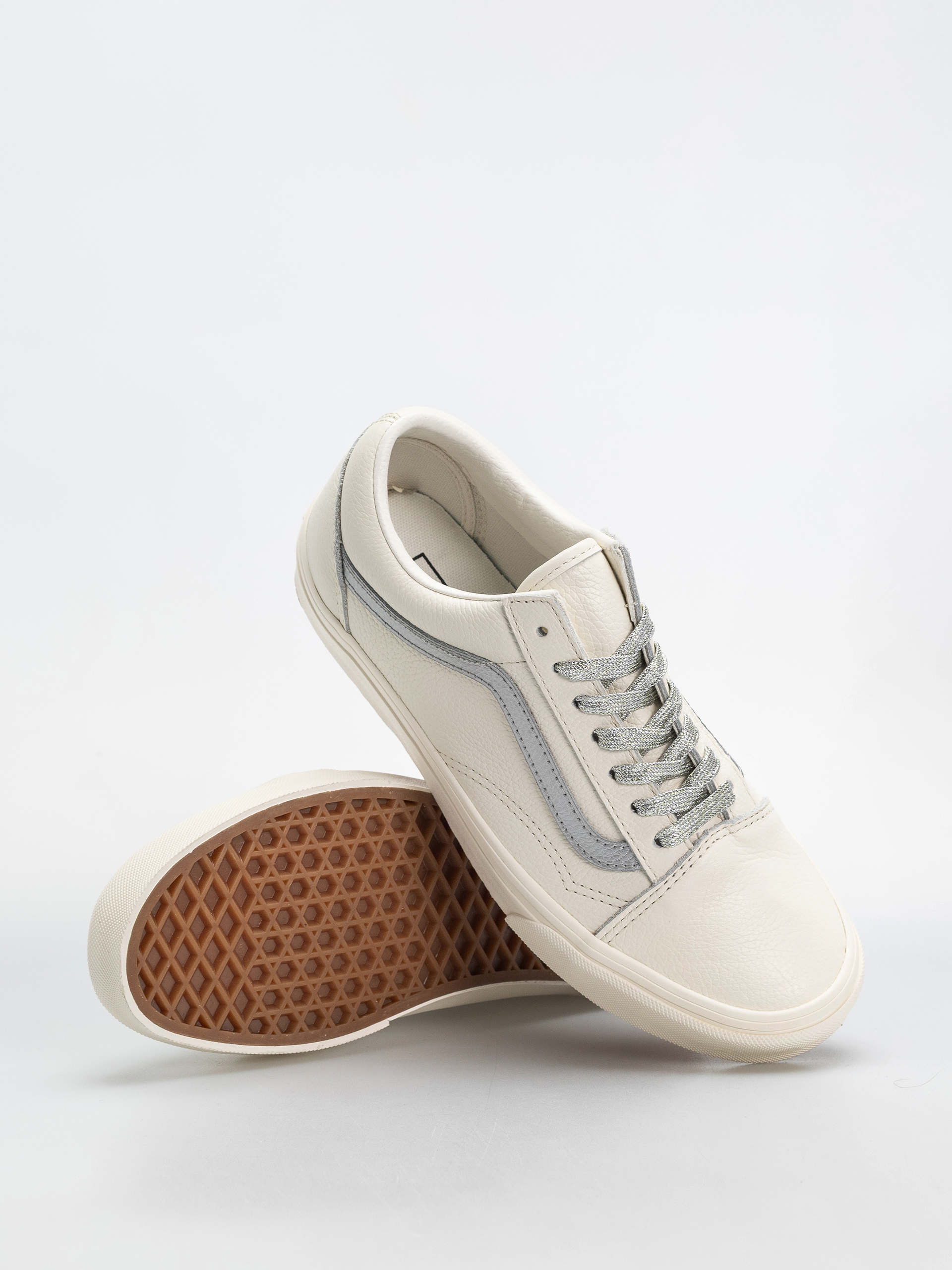 Vans Old Skool Shoes (mtlc egret)