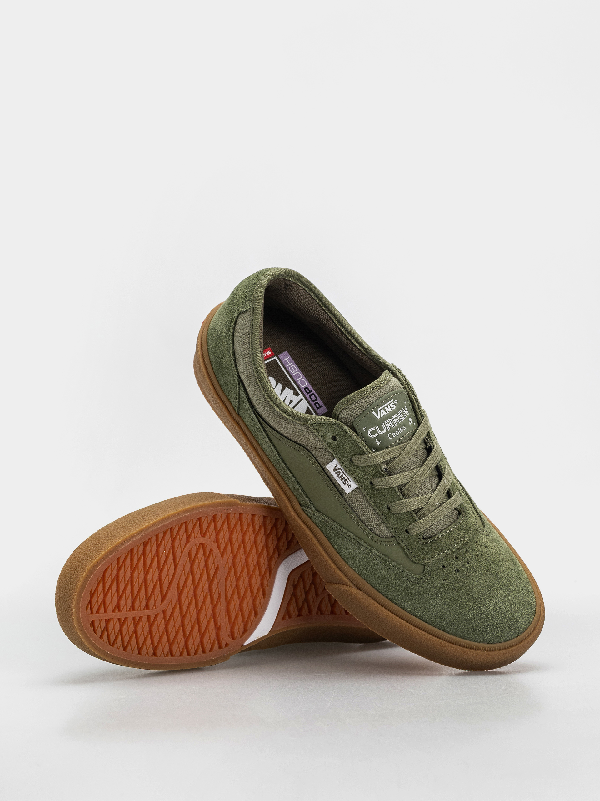 Vans Skate Curren Caples Schuhe (green/gum)