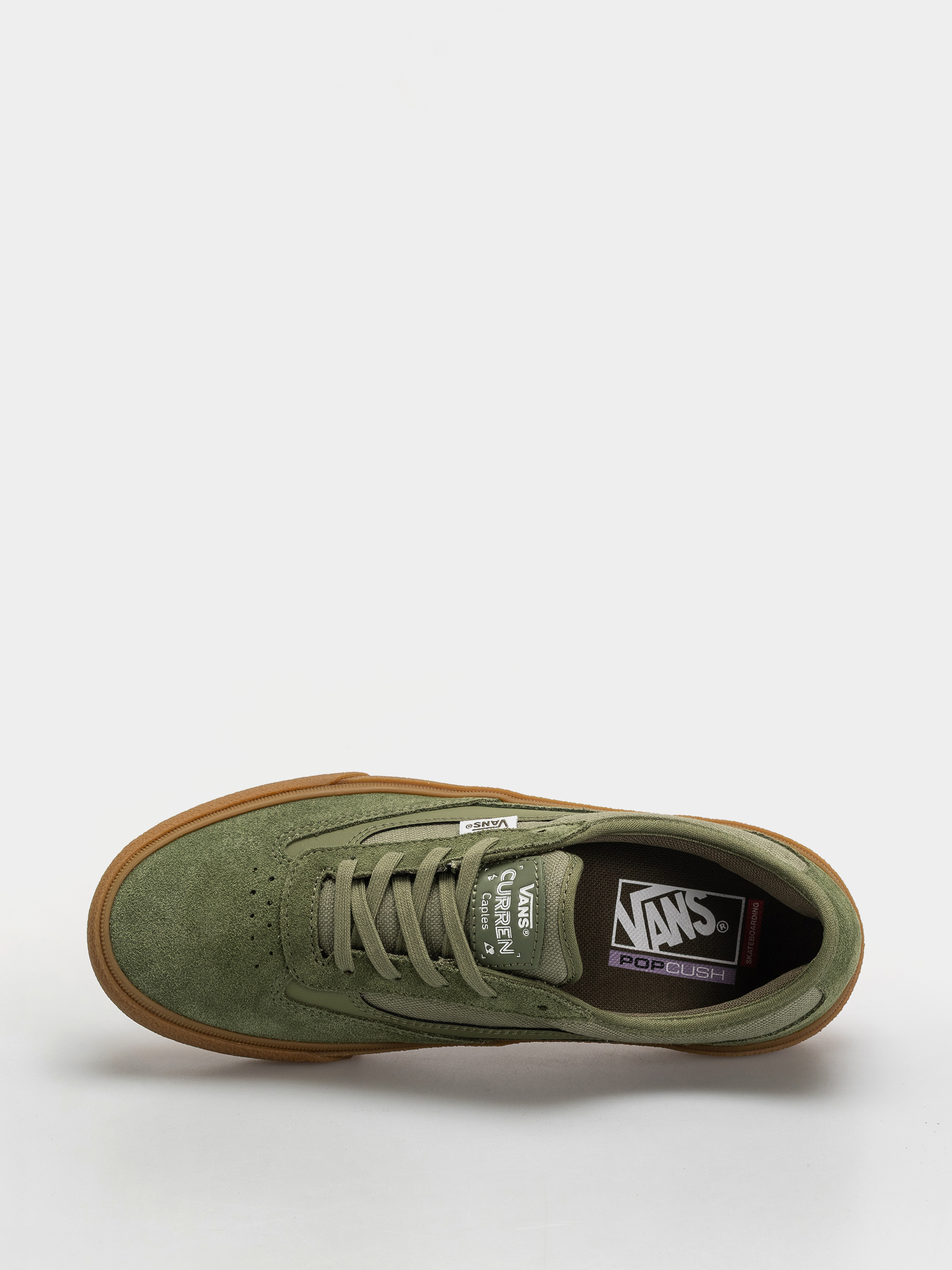 Vans Skate Curren Caples Shoes (green/gum)