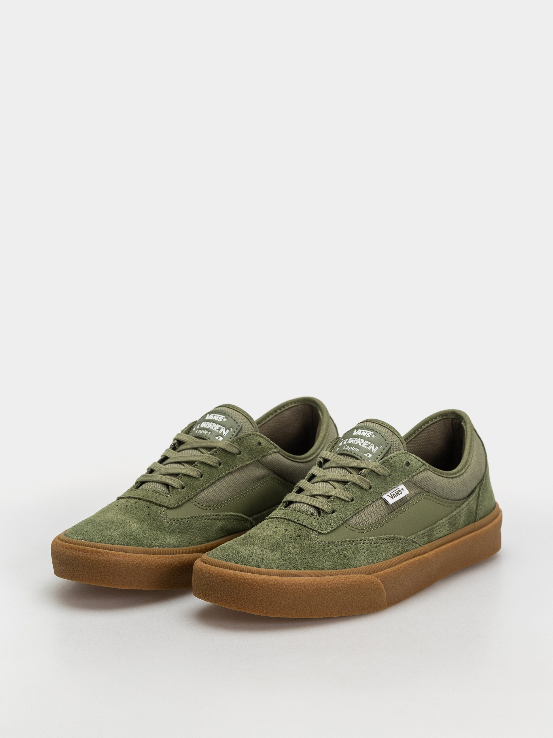 Vans Skate Curren Caples Shoes (green/gum)