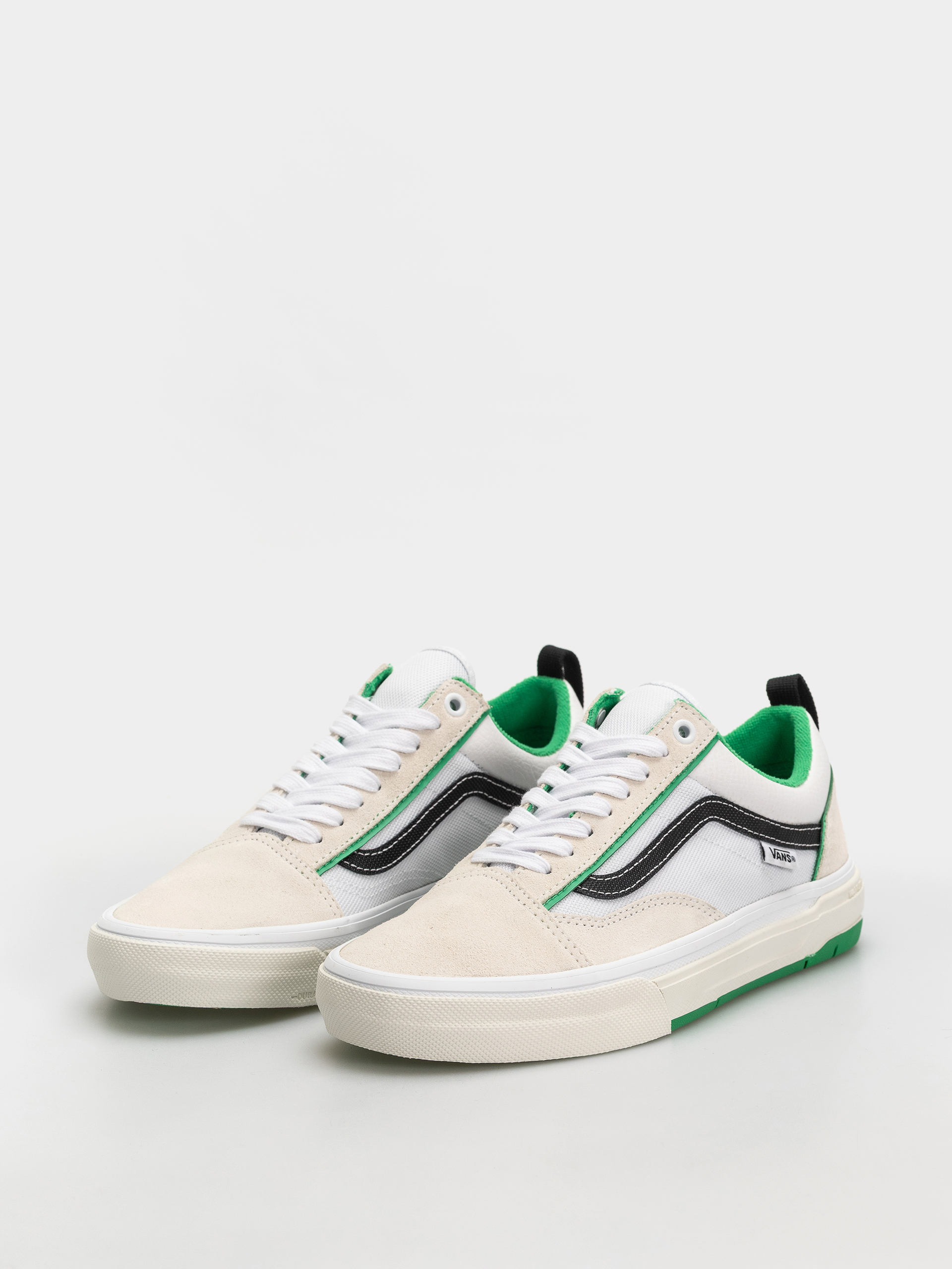 Vans Shoes Skate Old Skool Wafflecup (white/green)