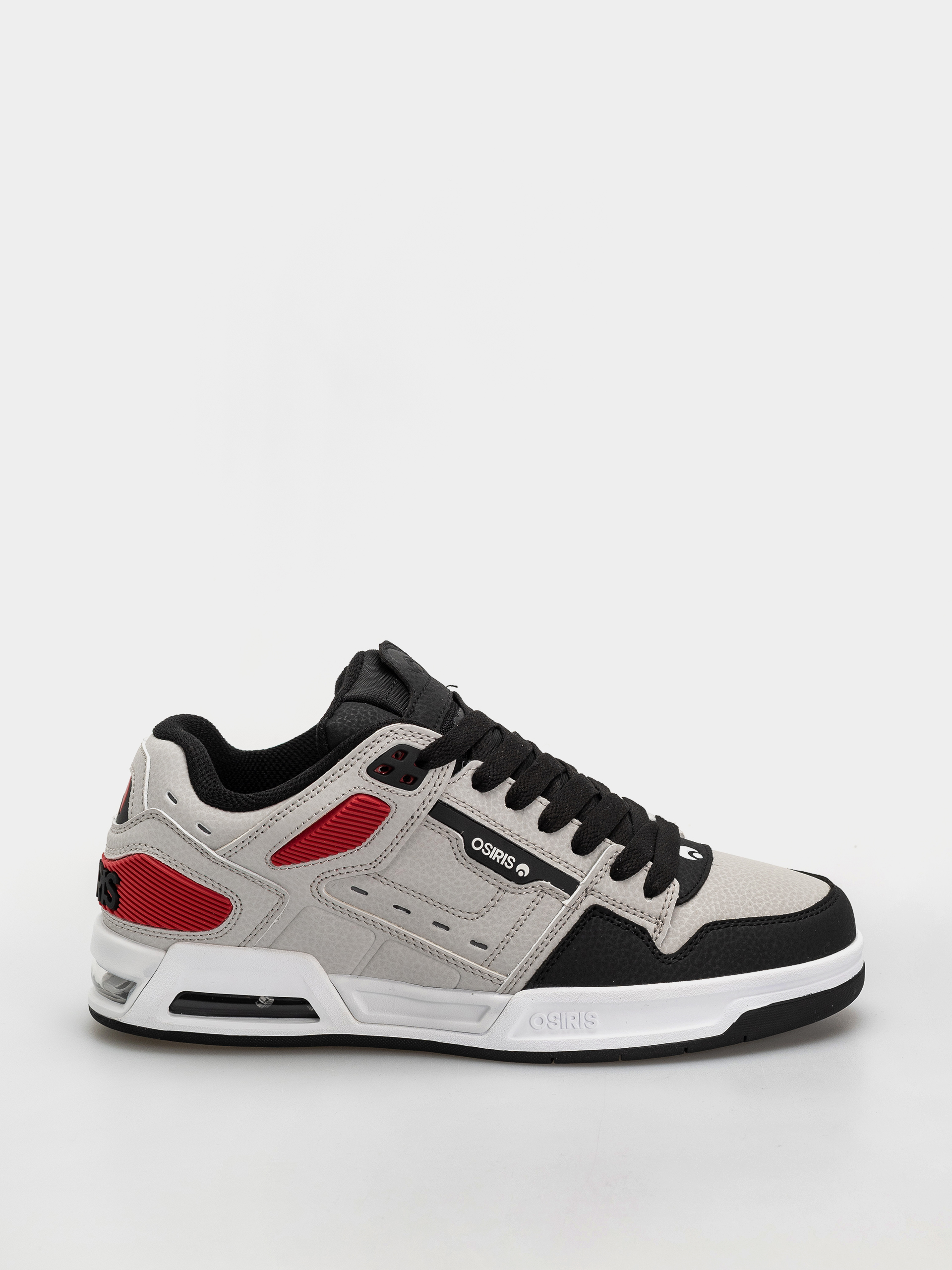 Osiris Shoes NYC 83 MID SHR - black (black/red/gum)