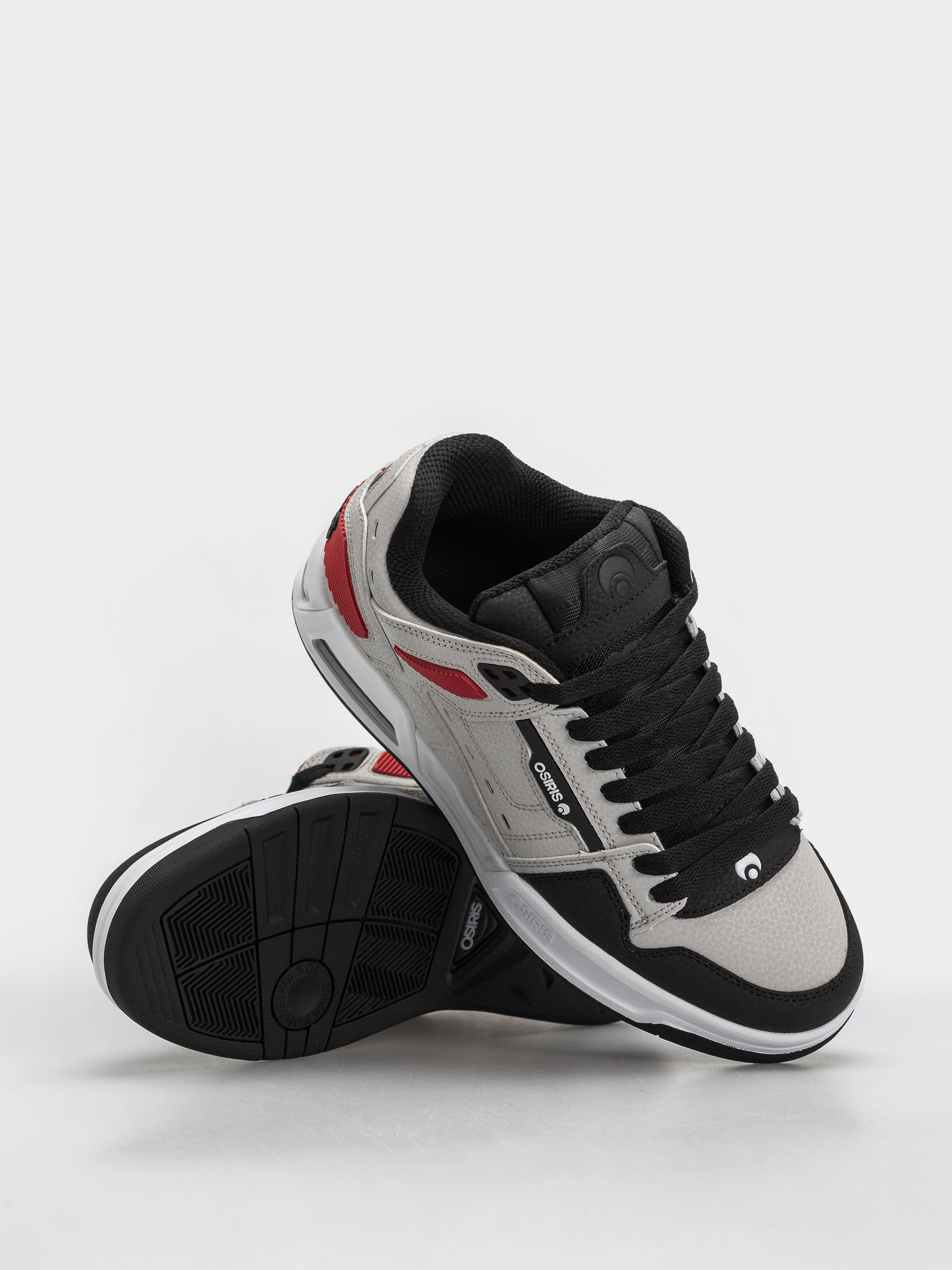 Osiris Schuhe Peril (grey/black/red)