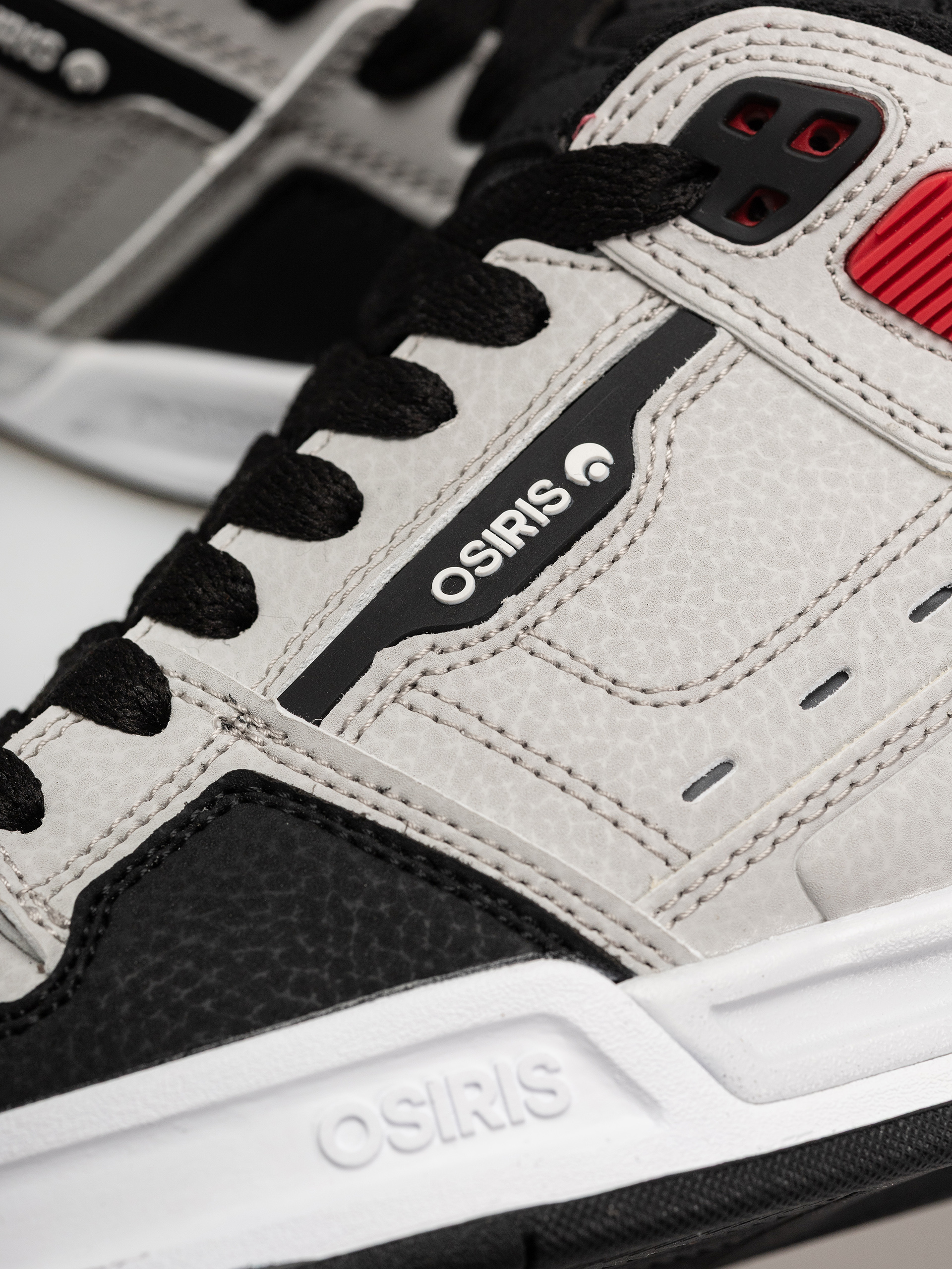 Osiris Schuhe Peril (grey/black/red)