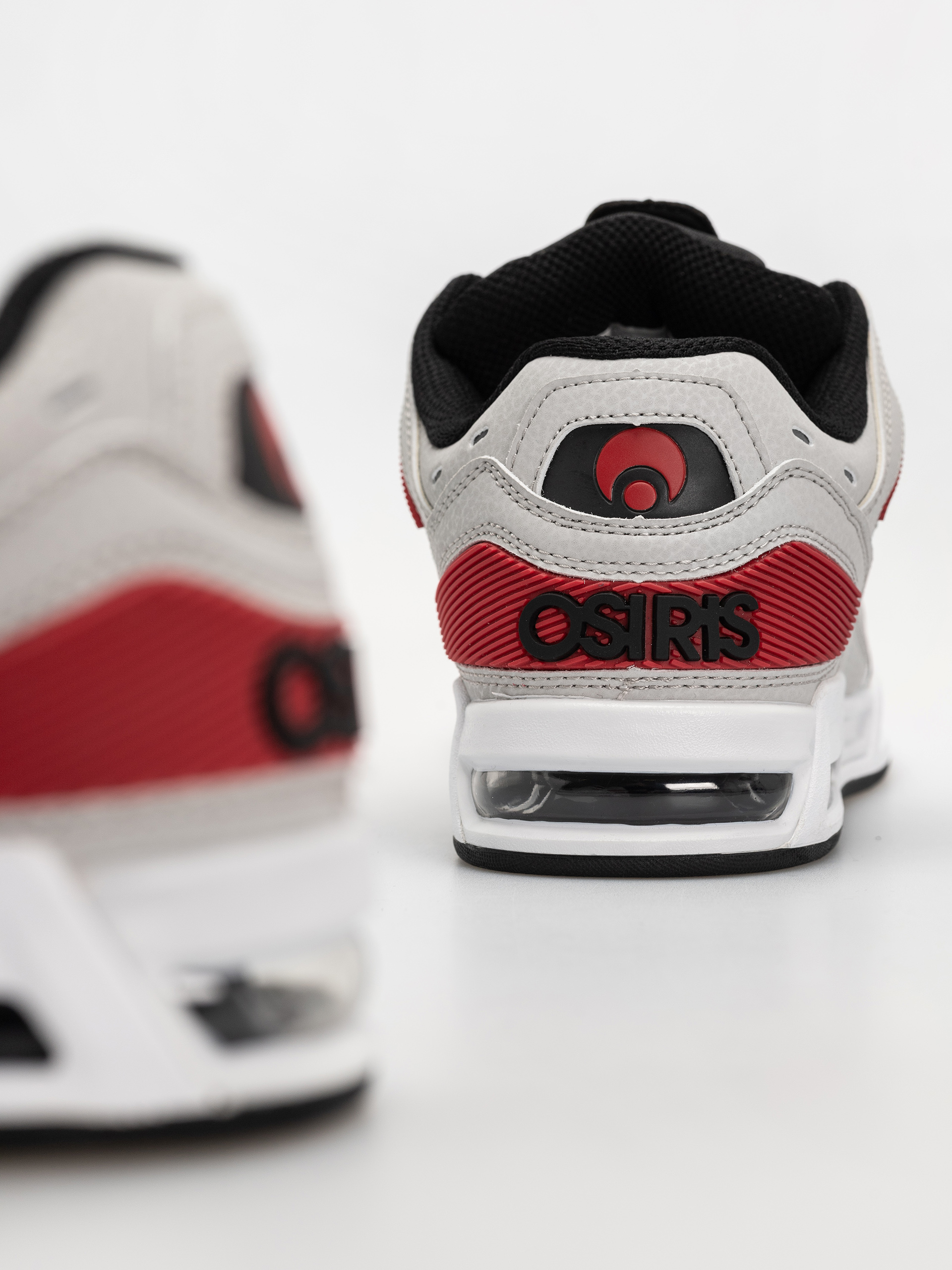 Osiris Schuhe Peril (grey/black/red)