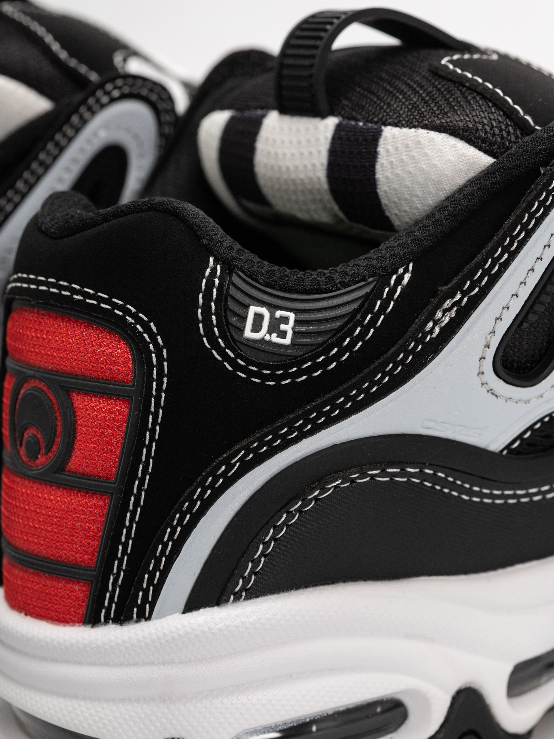 Osiris Schuhe D3 2001 (black/white/red)