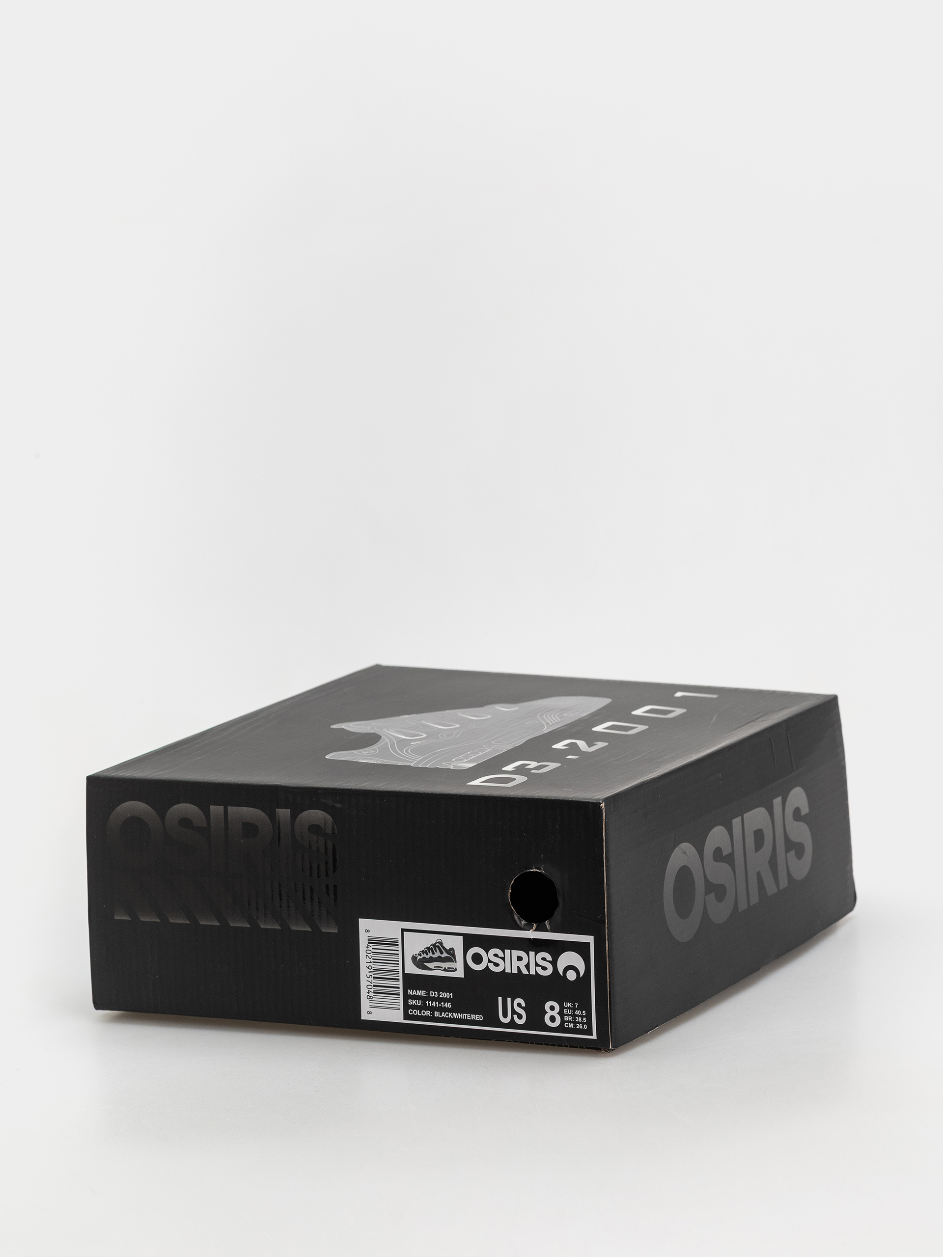 Osiris Shoes D3 2001 (black/white/red)