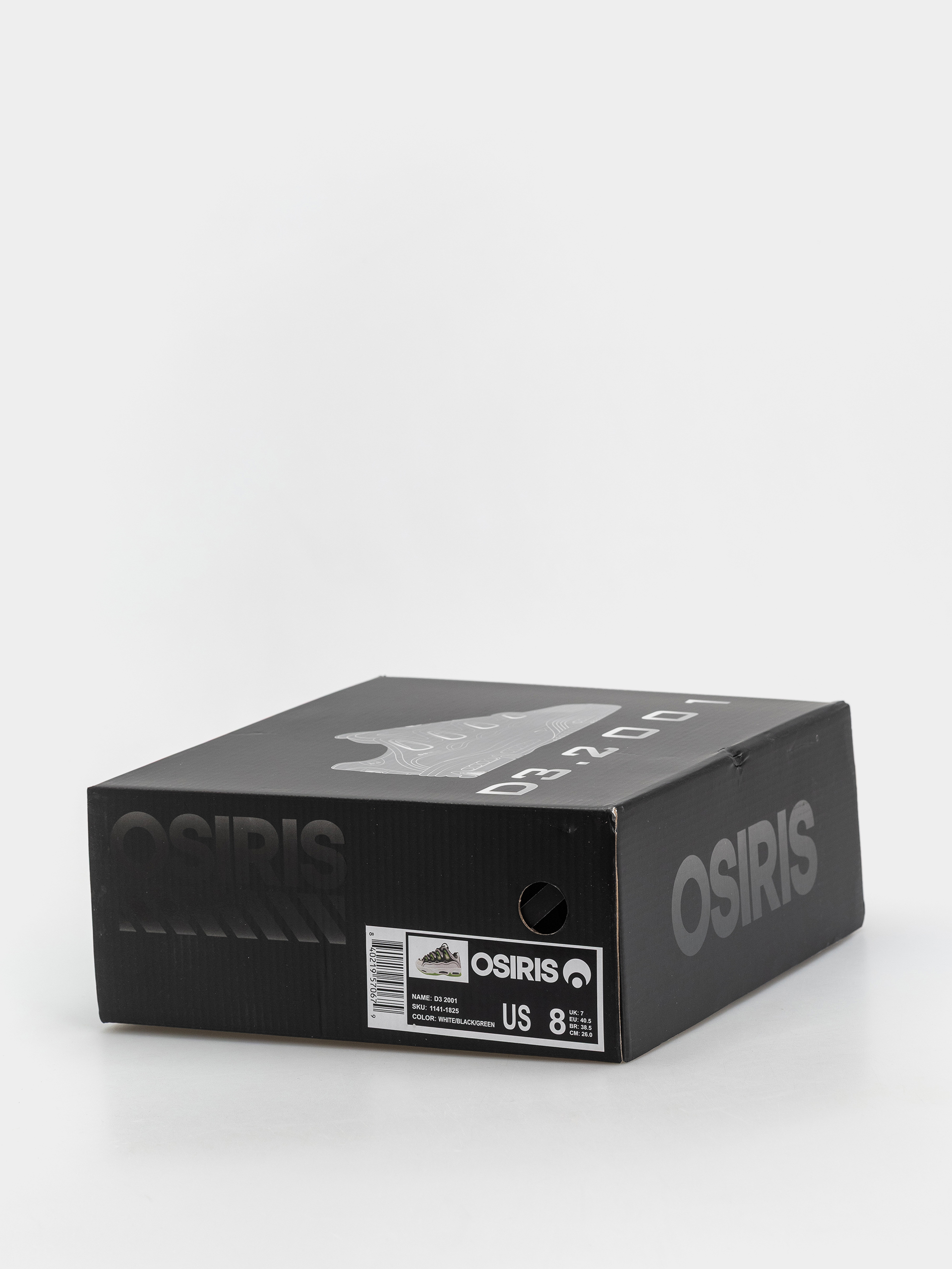 Osiris Schuhe D3 2001 (white/black/green)