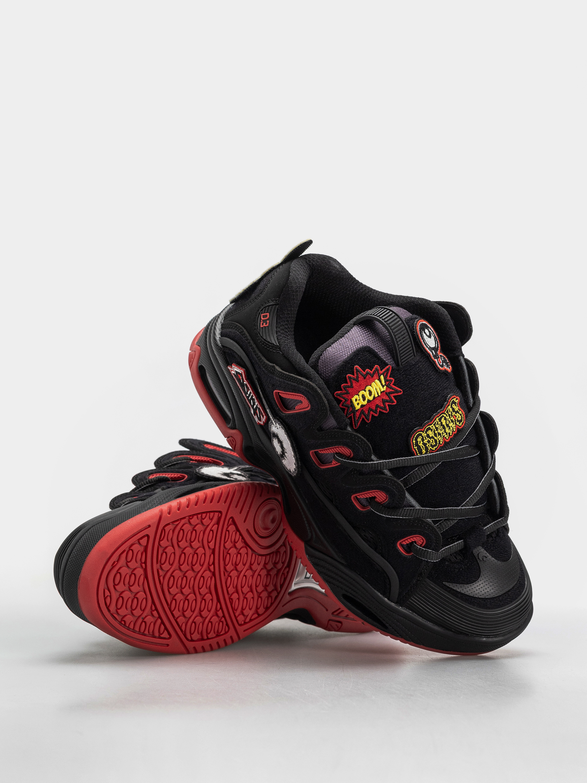 Osiris Shoes D3 2001 (black/red/velcro)