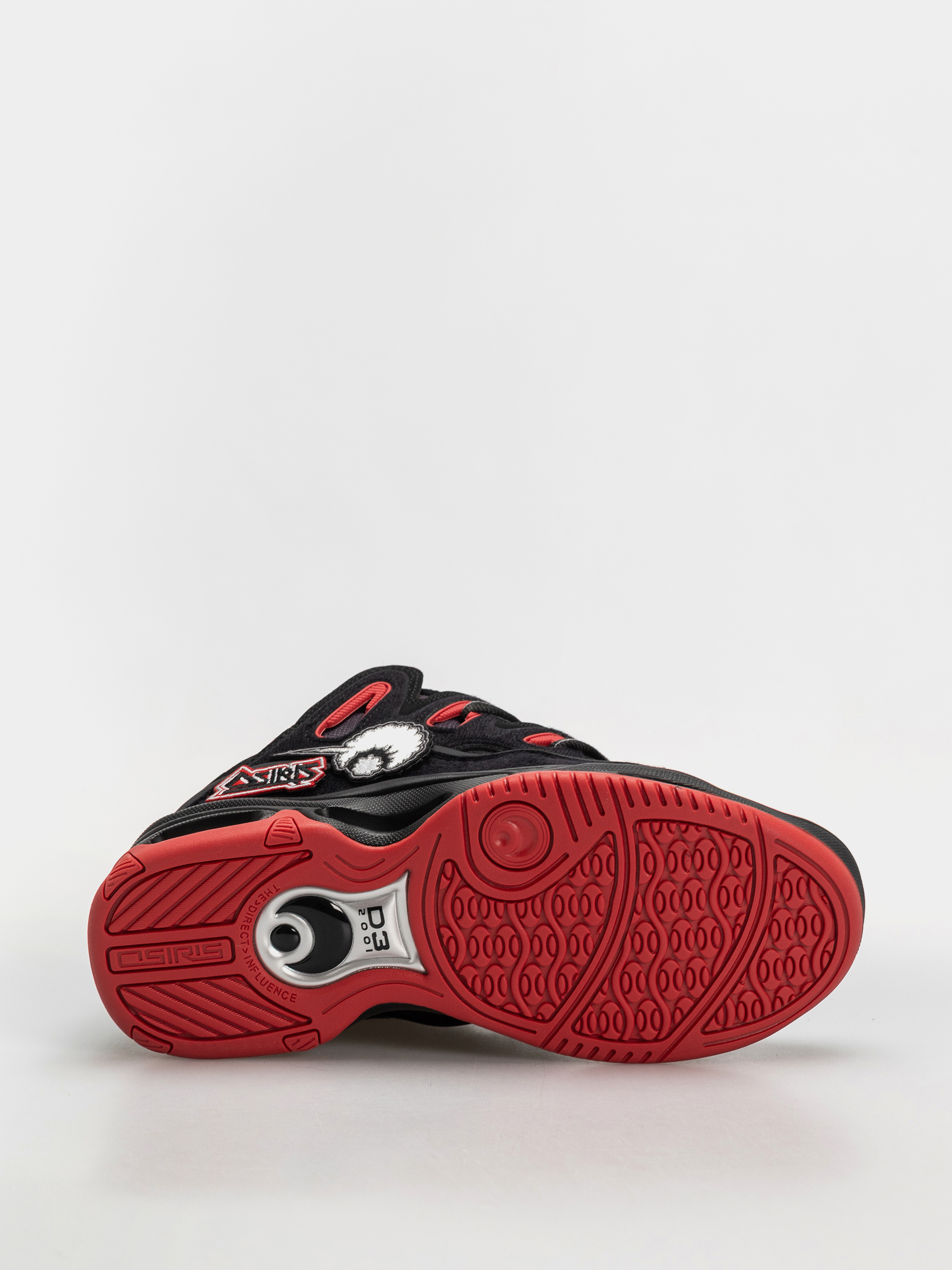 Osiris Schuhe D3 2001 (black/red/velcro)