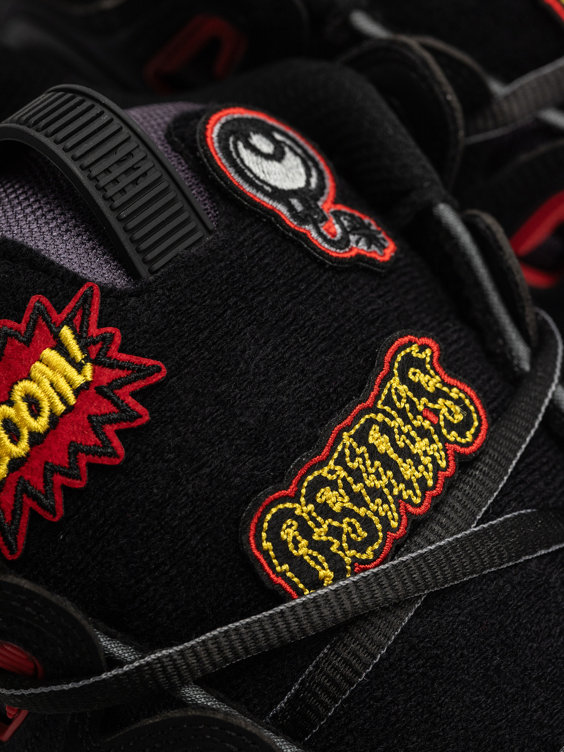 Osiris Schuhe D3 2001 (black/red/velcro)