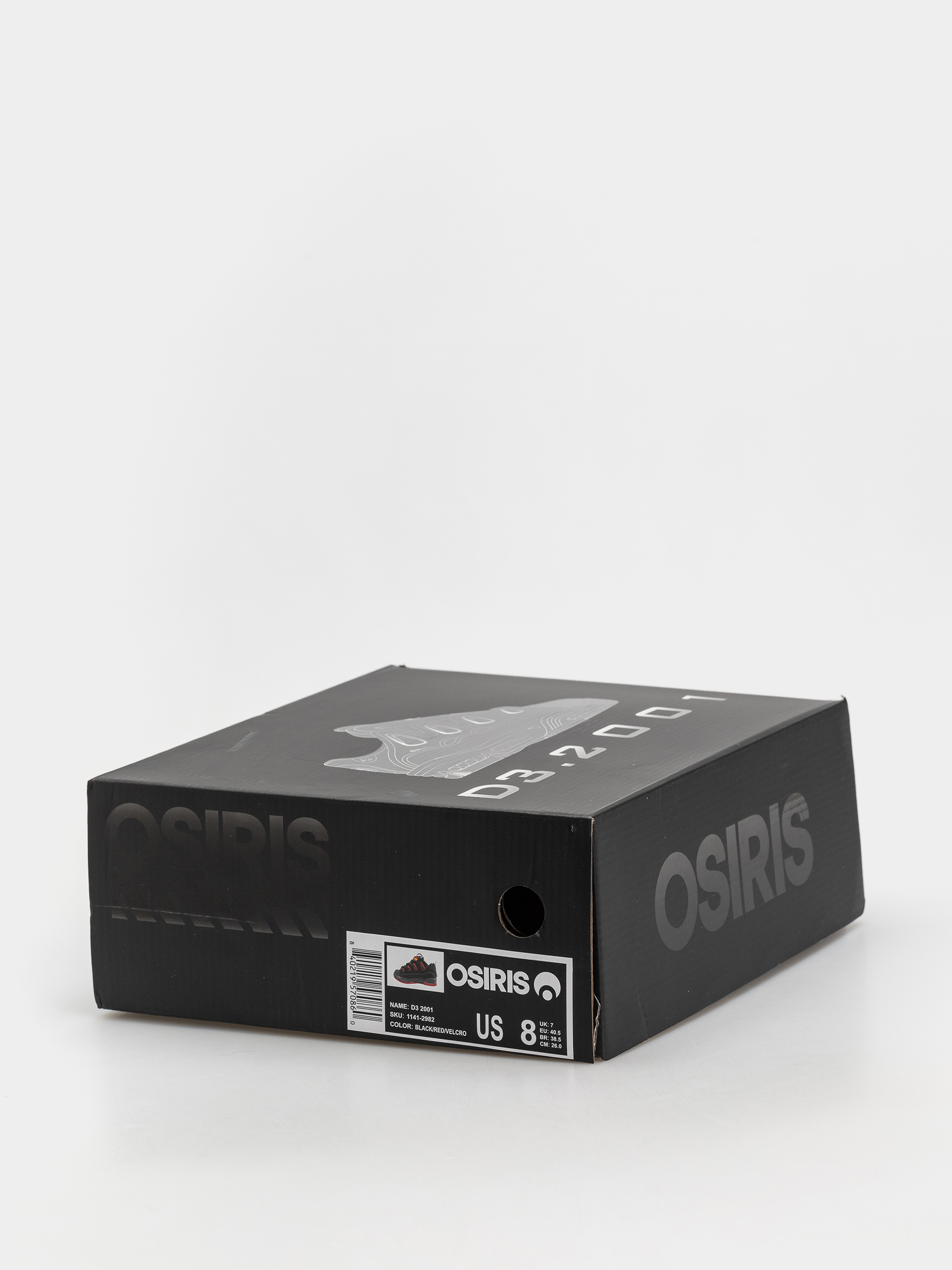 Osiris Shoes D3 2001 (black/red/velcro)