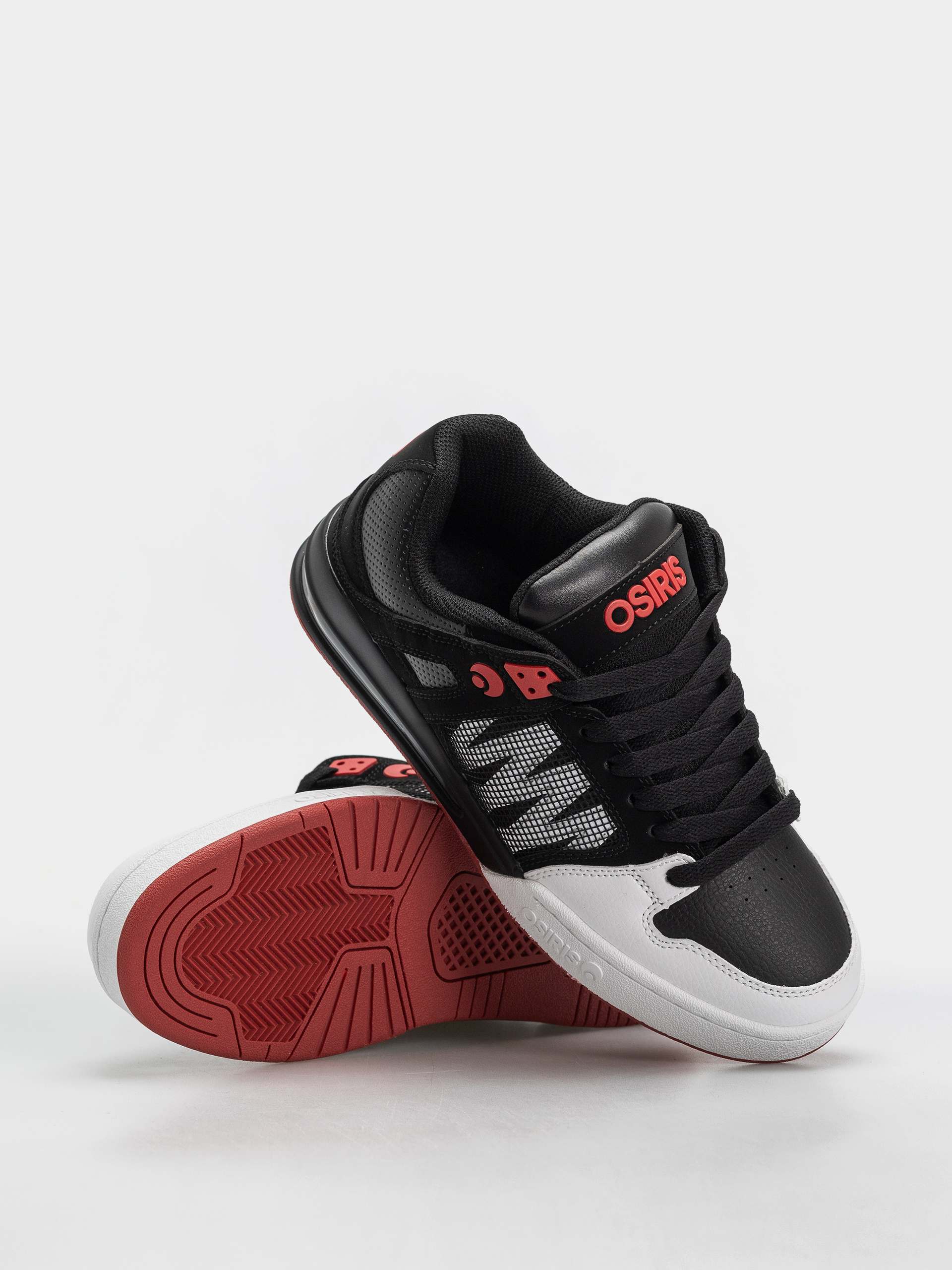 Osiris Schuhe Pixel (white/black/red)