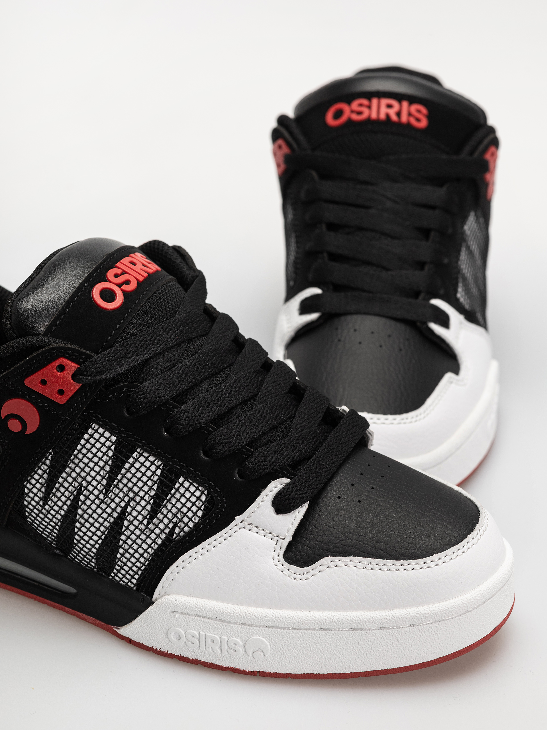 Osiris Schuhe Pixel (white/black/red)