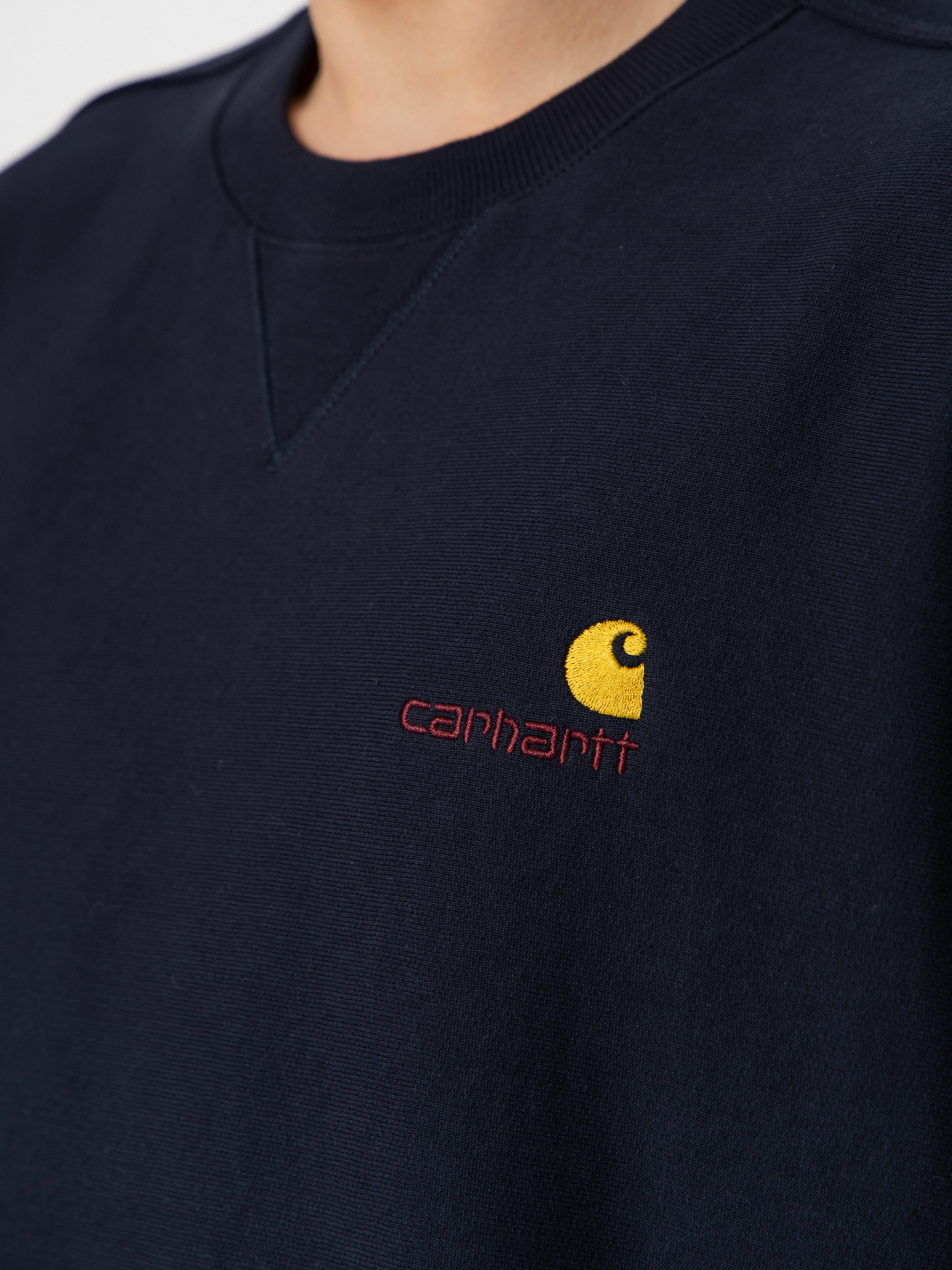 Carhartt WIP Sweatshirt American Script (deep night)