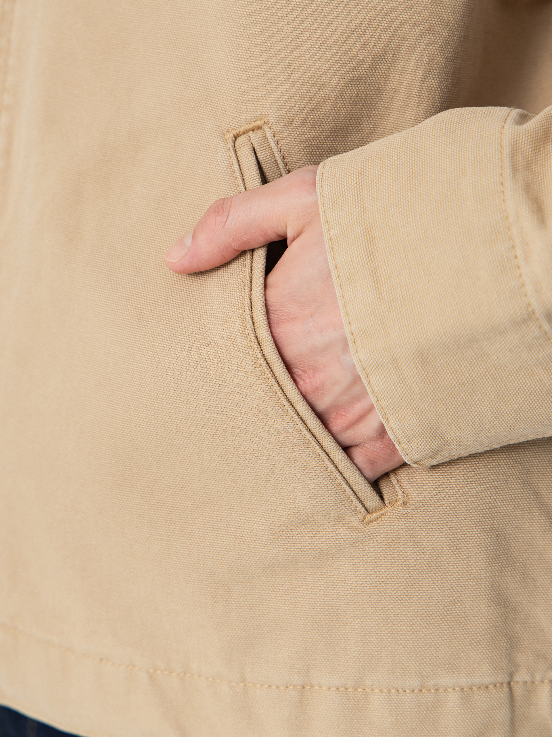 Carhartt WIP Jacket Detroit (dusty h brown/dusty h brown)