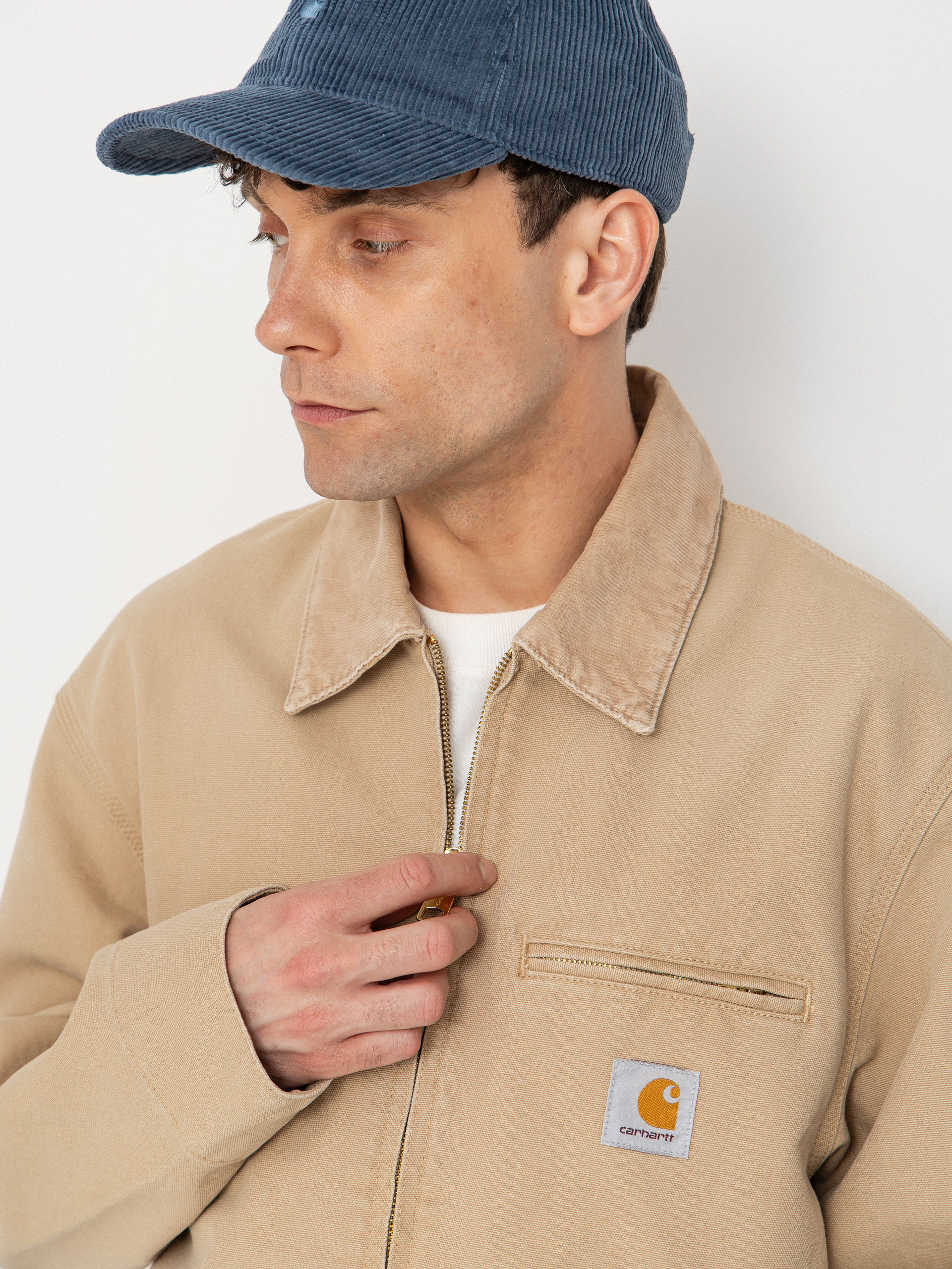 Carhartt WIP Jacket Detroit (dusty h brown/dusty h brown)