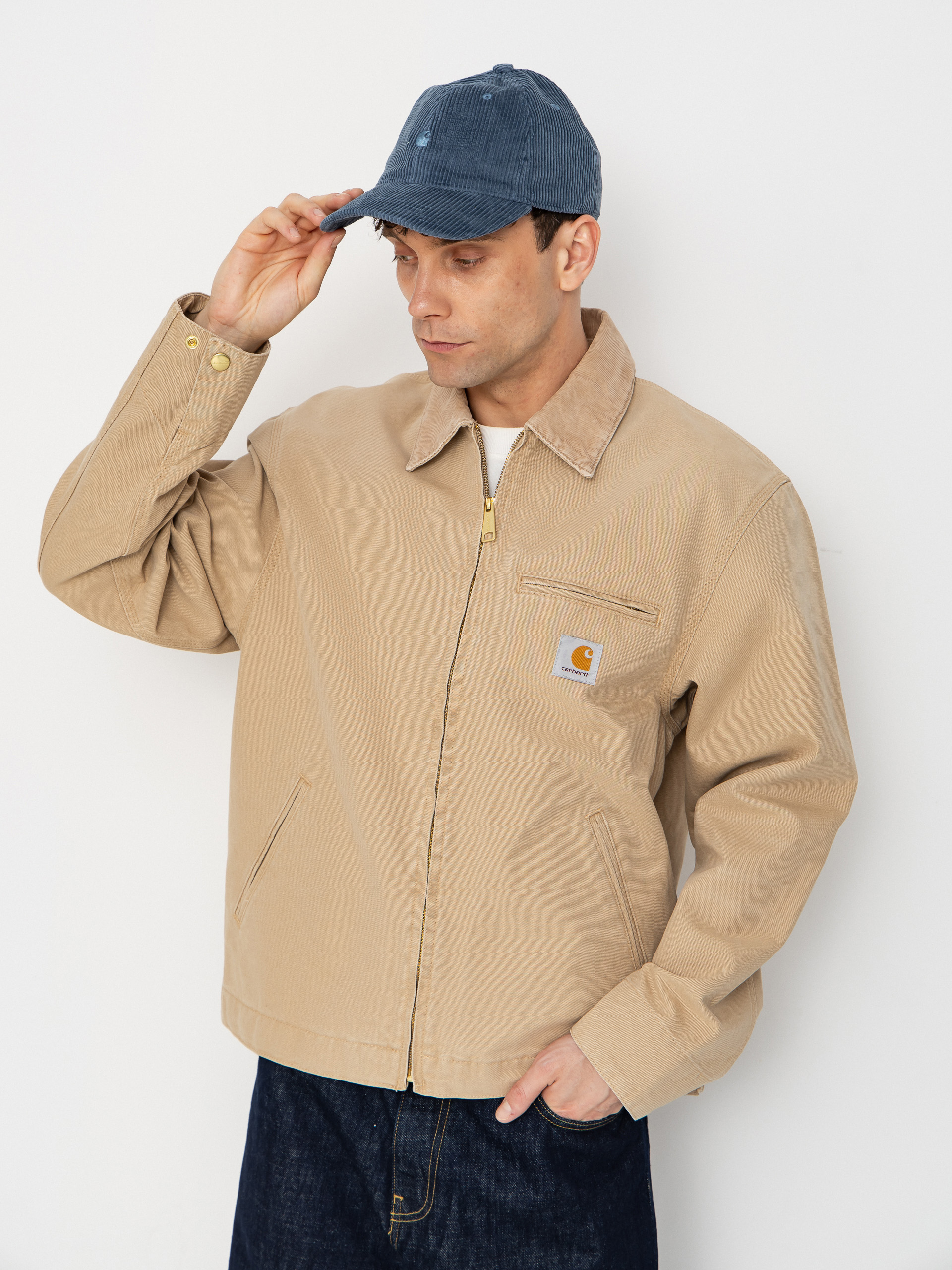 Carhartt WIP Jacket Detroit - grey (yosemite/black)