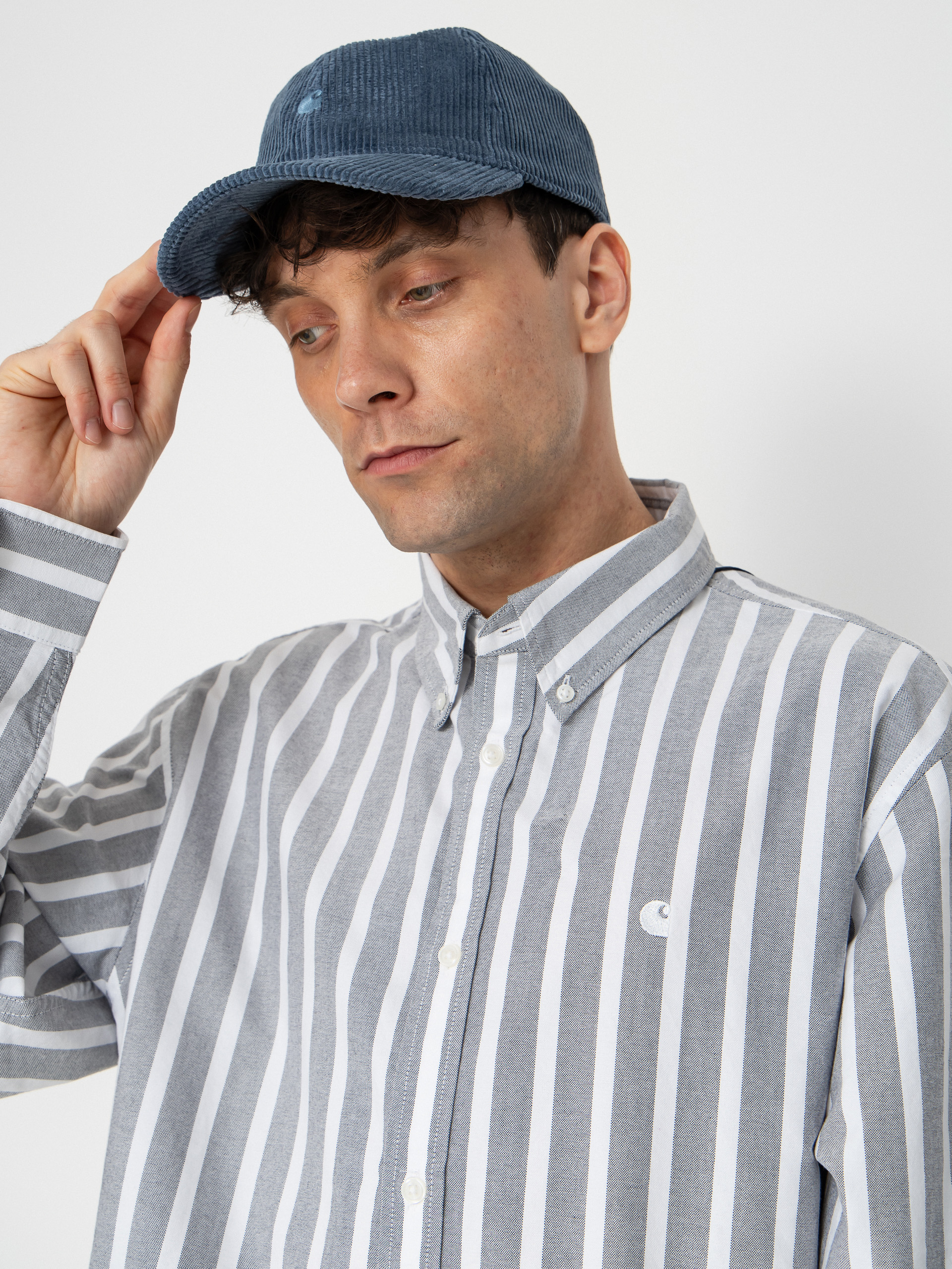 Carhartt WIP Hemd Deven (deven stripe/black/white)