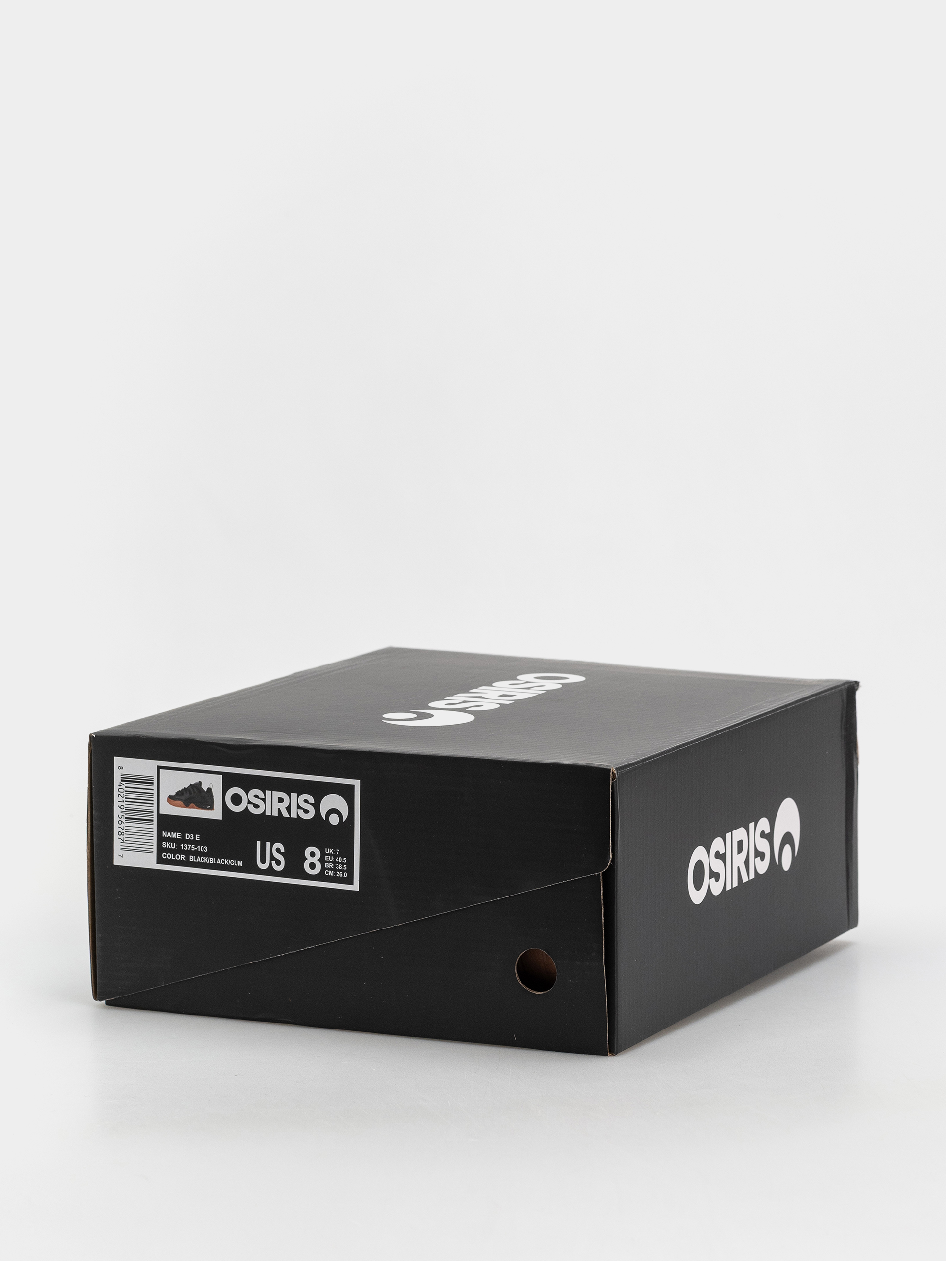 Osiris D3 E Schuhe (black/black/gum)